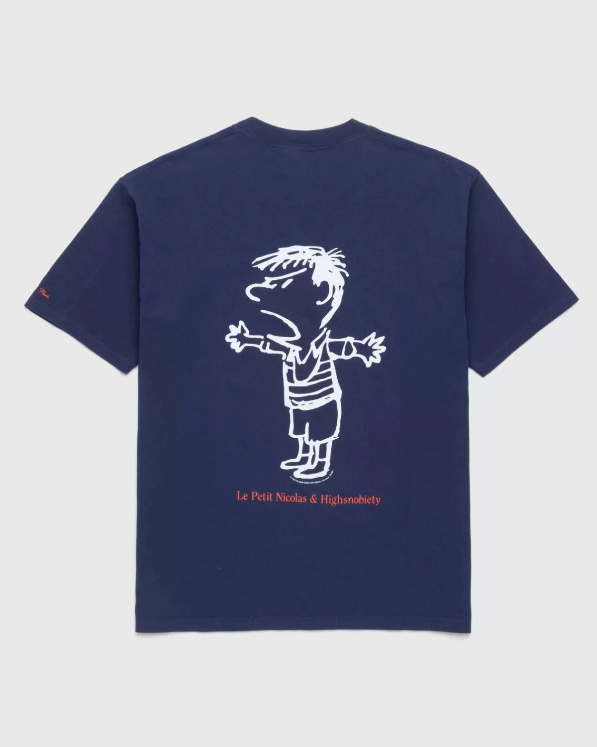 Le Petit Nicolas X Highsnobiety T-Shirt Marineblauw Shop