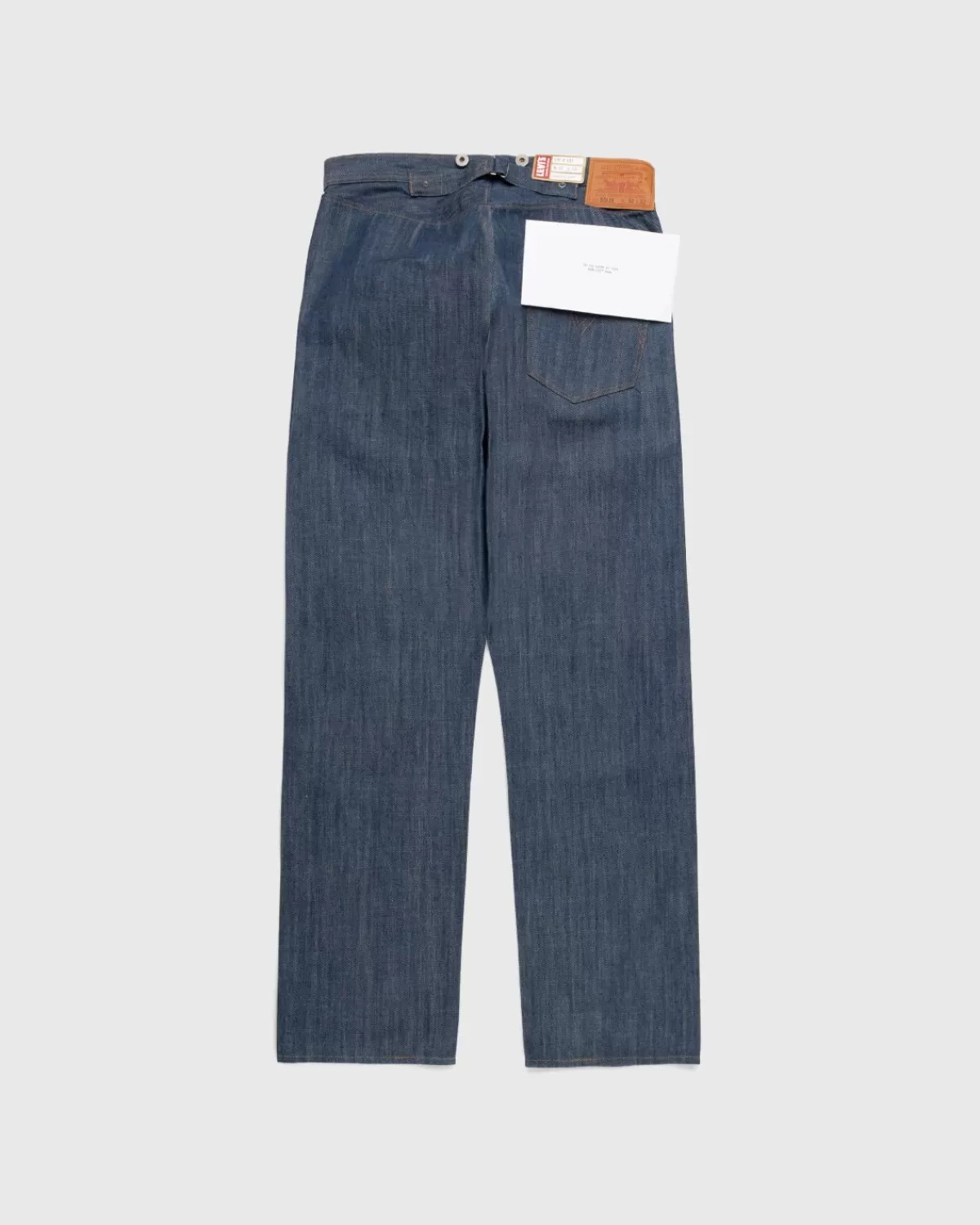 Broek^Levi's 1890 501 Jeans Donker Indigo Platte Afwerking