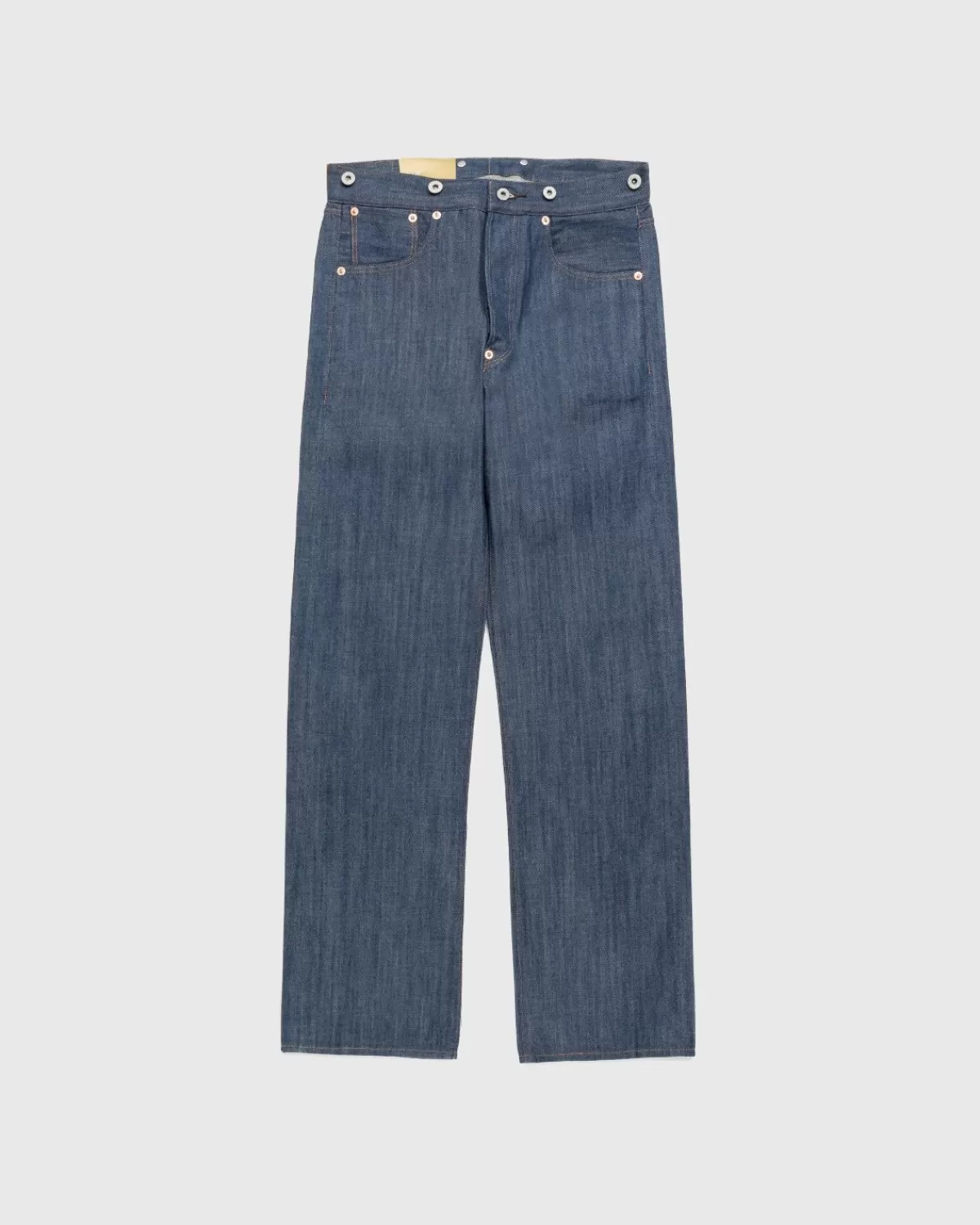 Broek^Levi's 1901 501 Jeans Donker Indigo Platte Afwerking