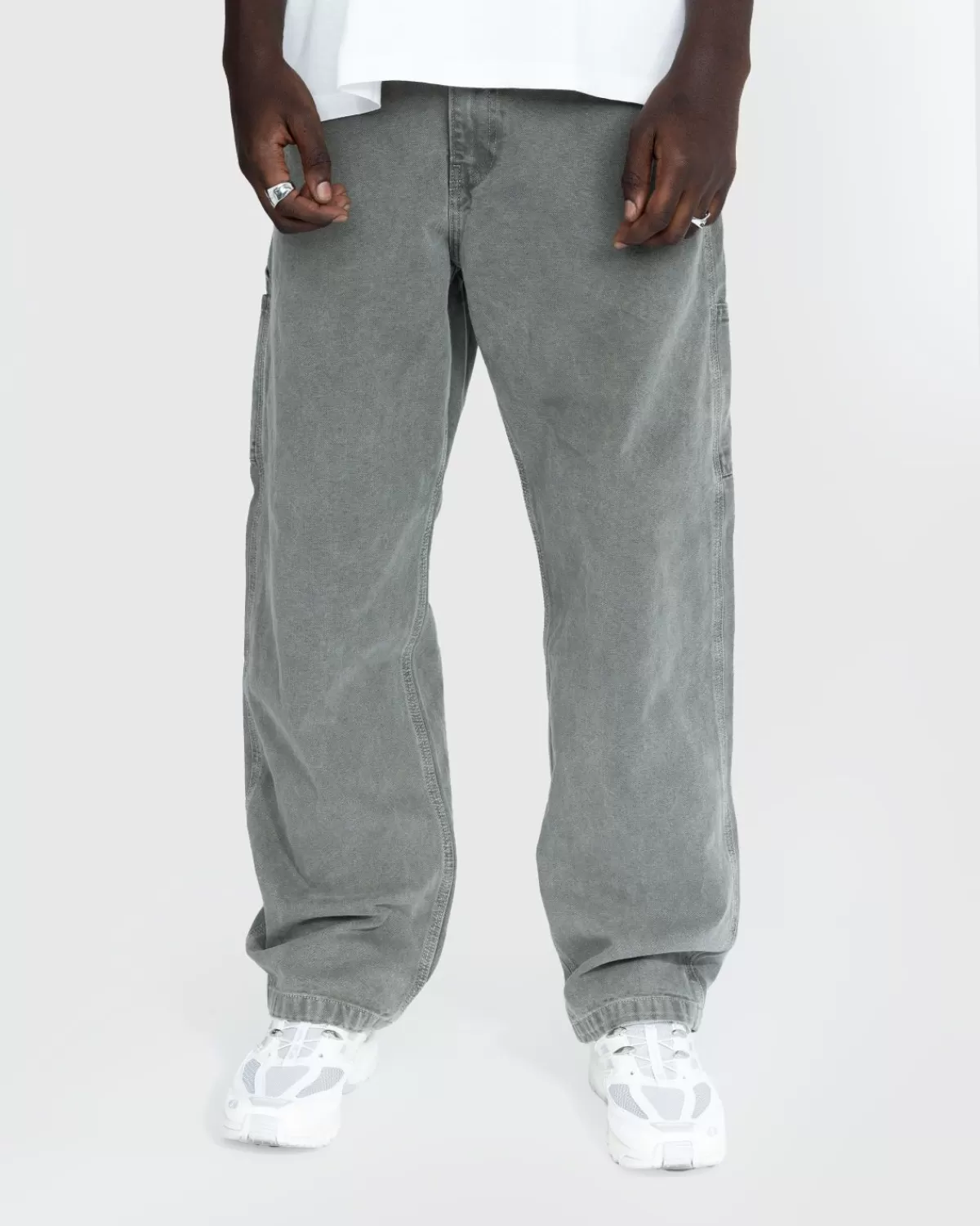 Broek^Levi's 568 Blijf Los Timmerman Groen