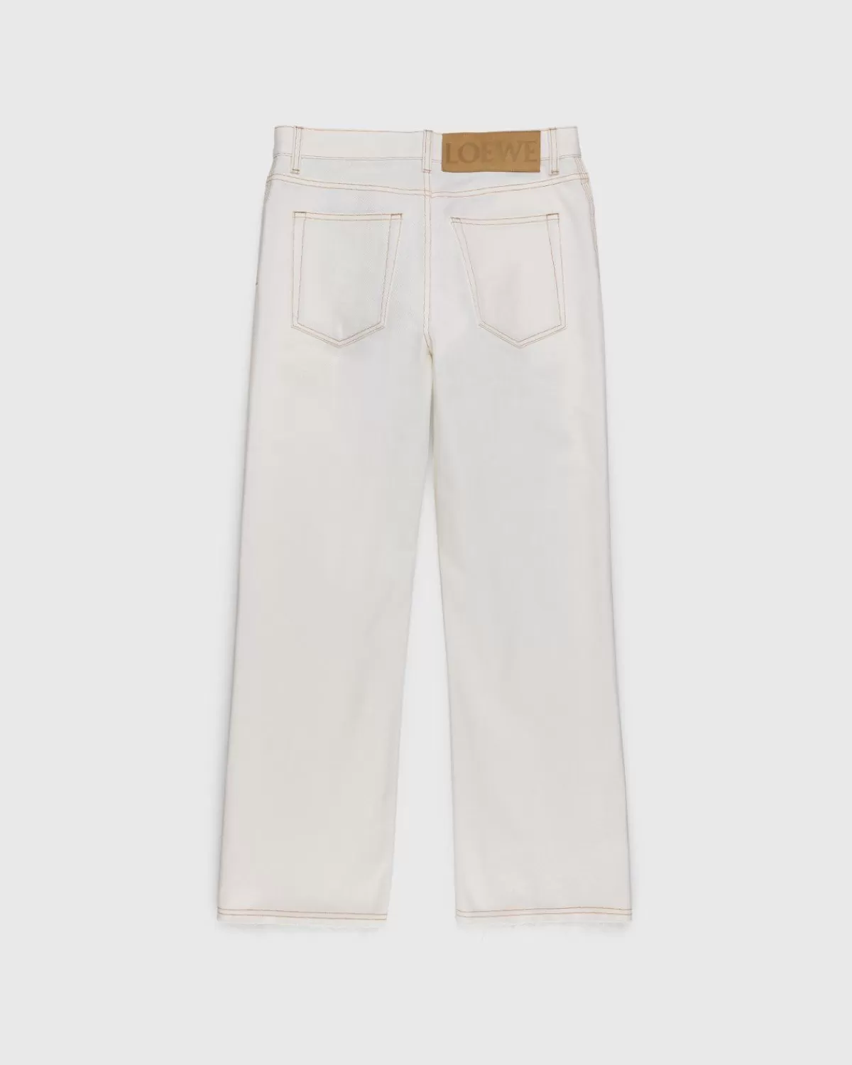 Broek^Loewe Paula'S Ibiza Boot Cut Denim Broek Wit