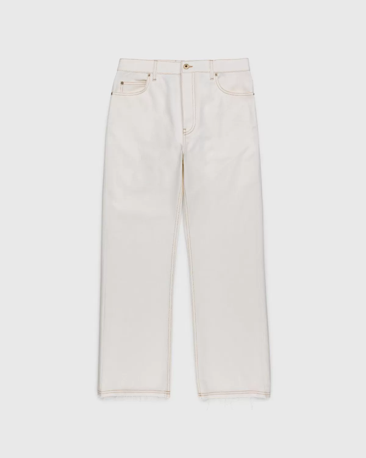 Broek^Loewe Paula'S Ibiza Boot Cut Denim Broek Wit