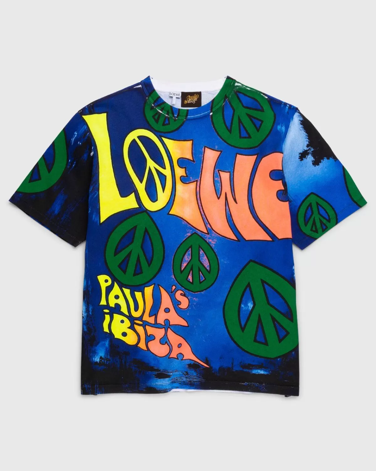 Loewe Paula'S Ibiza Peace Print T-Shirt Multi Flash Sale