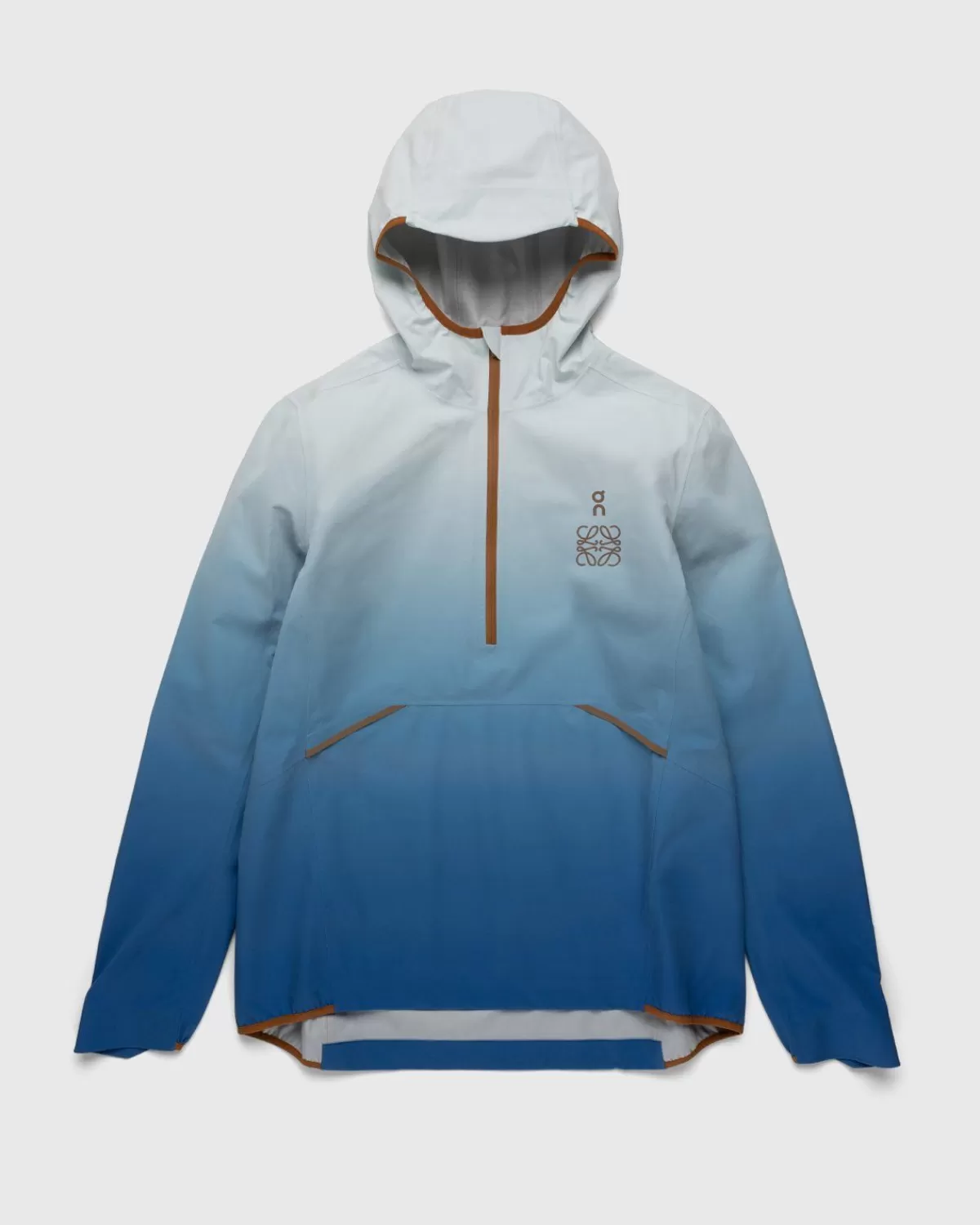 Bovenkleding^Loewe X On Technische Waterdichte Anorak Heren, Gradientkaki