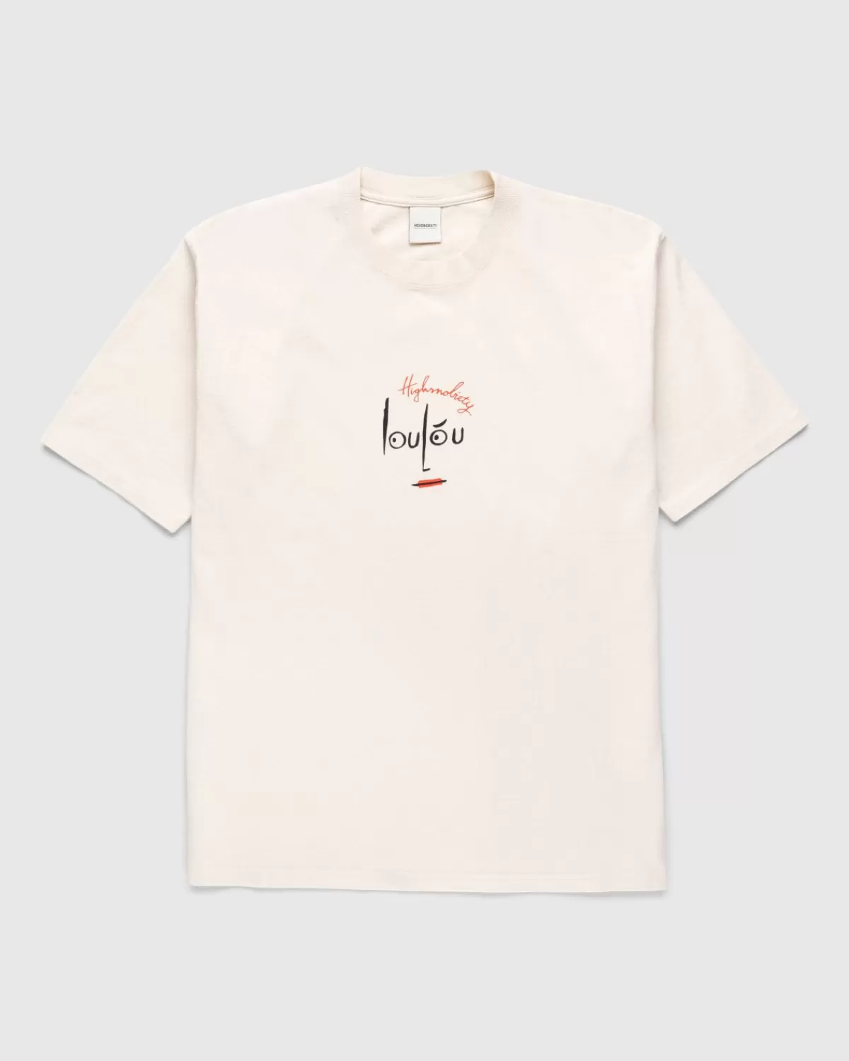 Loulou Paris X Highsnobiety T-Shirt Eierschaal Clearance