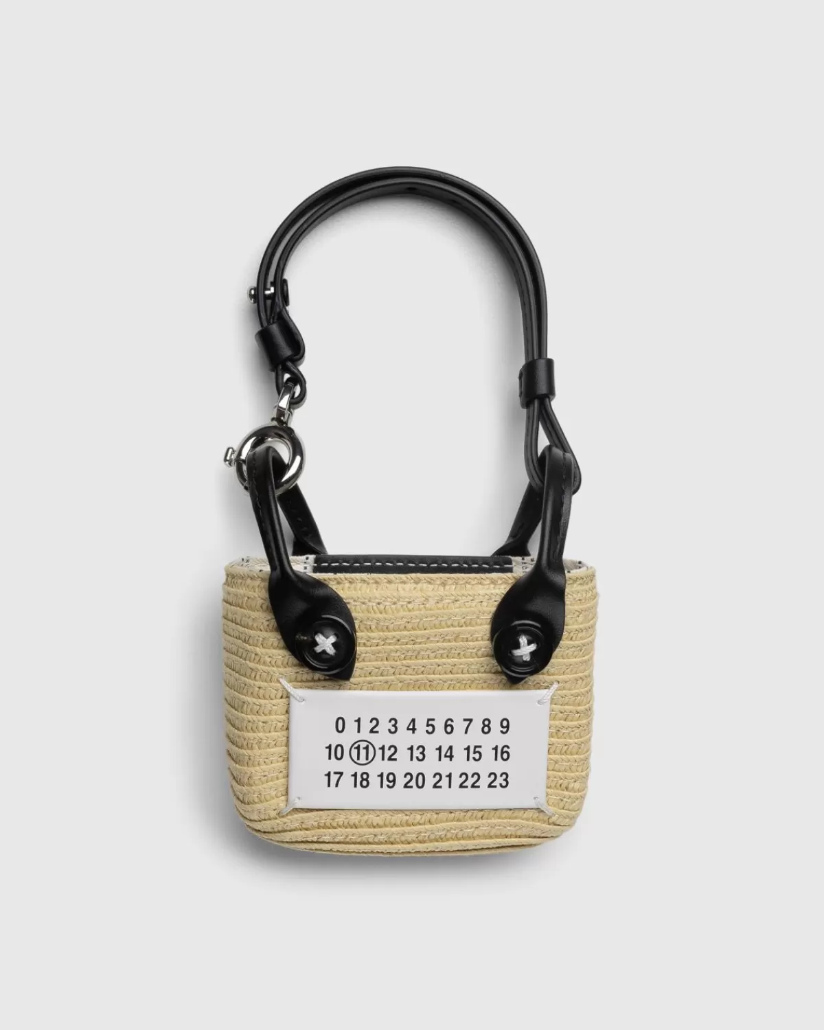 Maison Margiela Raffia Draagtas Naturel/Wit Outlet