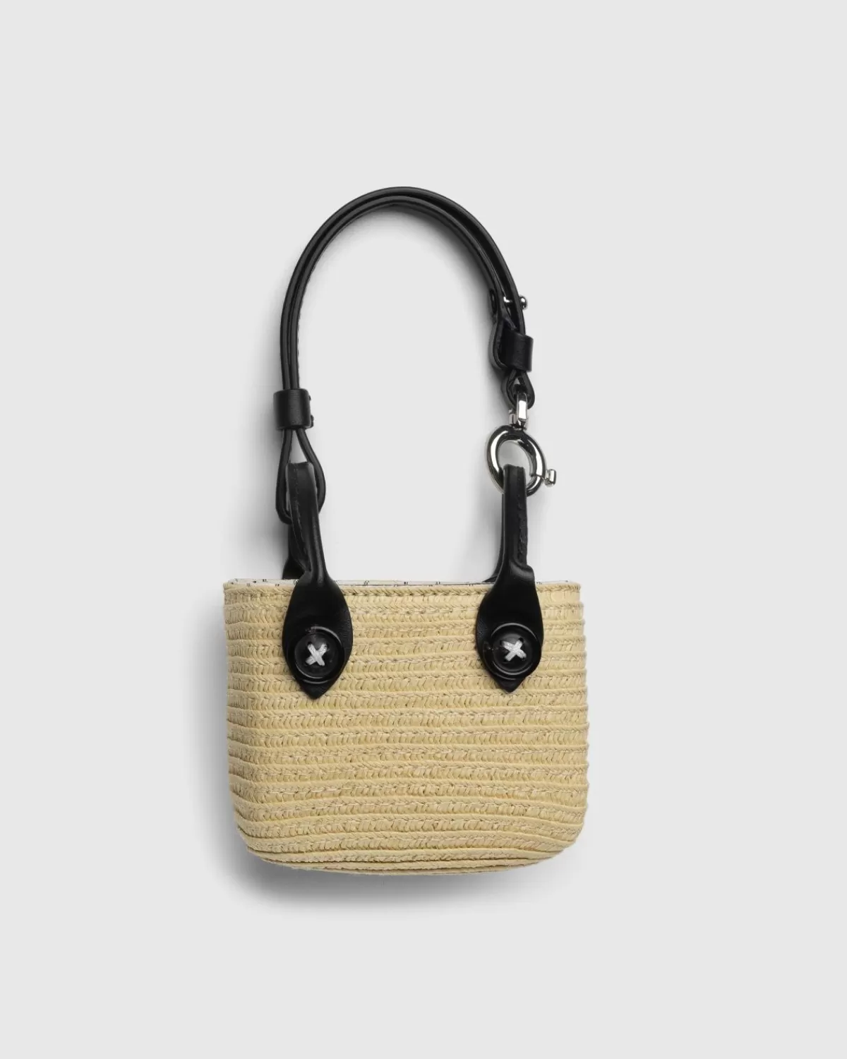 Maison Margiela Raffia Draagtas Naturel/Wit Outlet