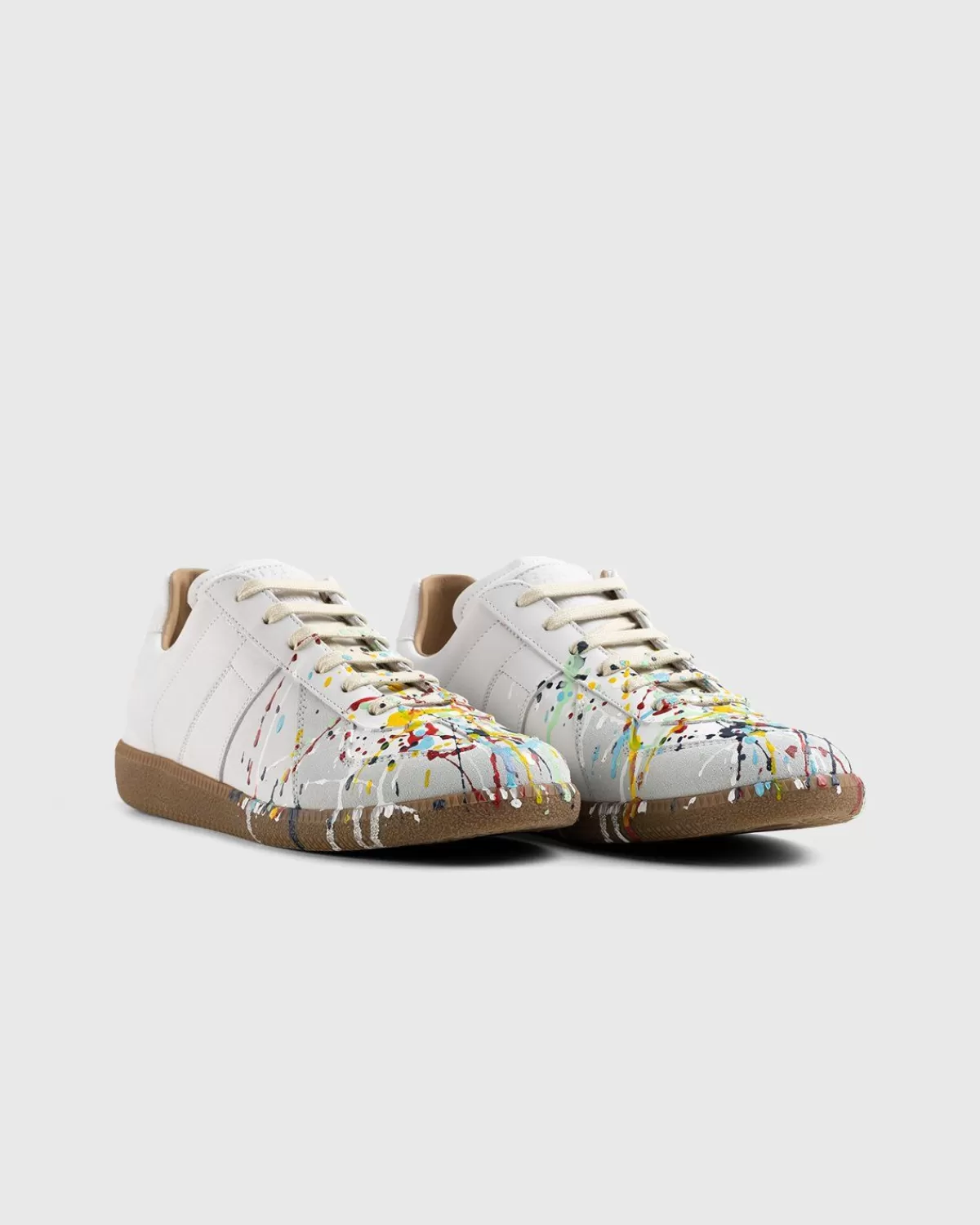 Maison Margiela Replica Paint Drop-Sneakers Wit Shop