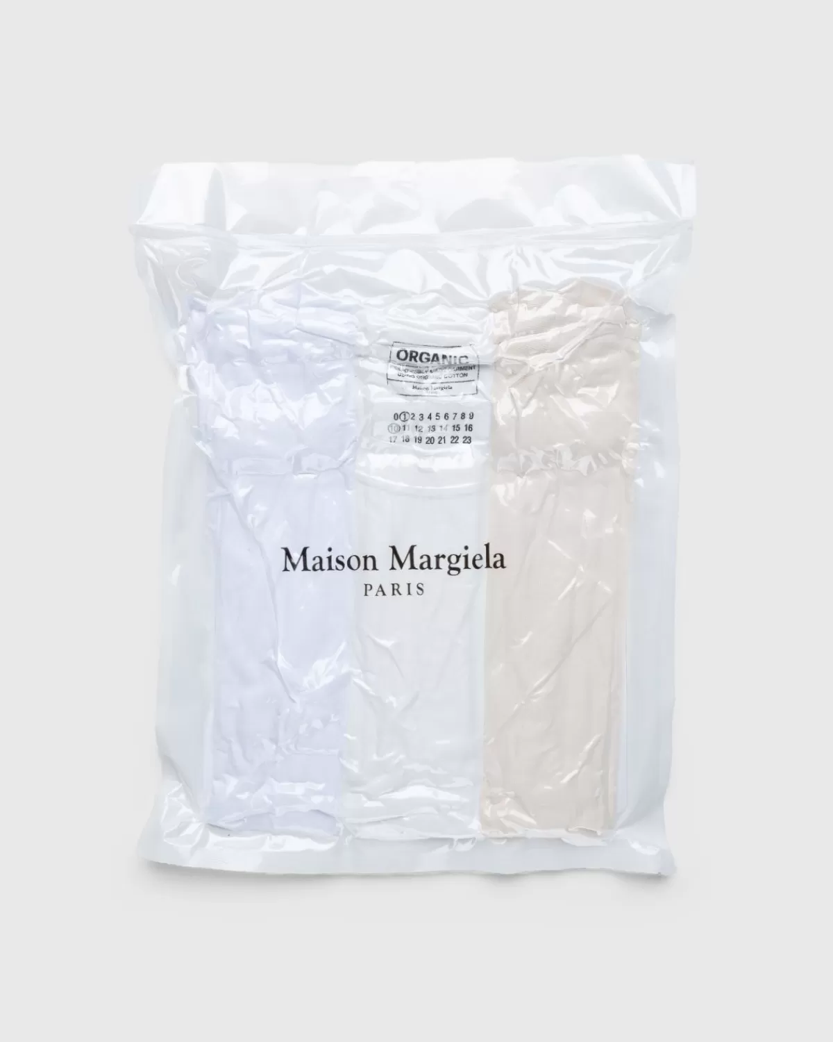 Maison Margiela T-Shirts Driepak Creme Best Sale