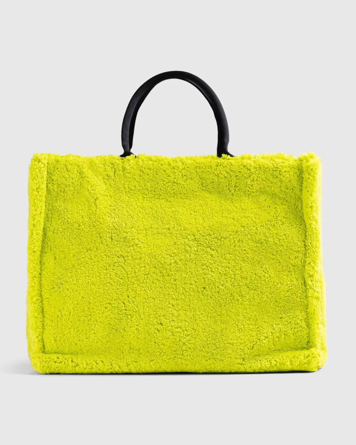 Marni Badstof Tote Bag Licht Lime Discount