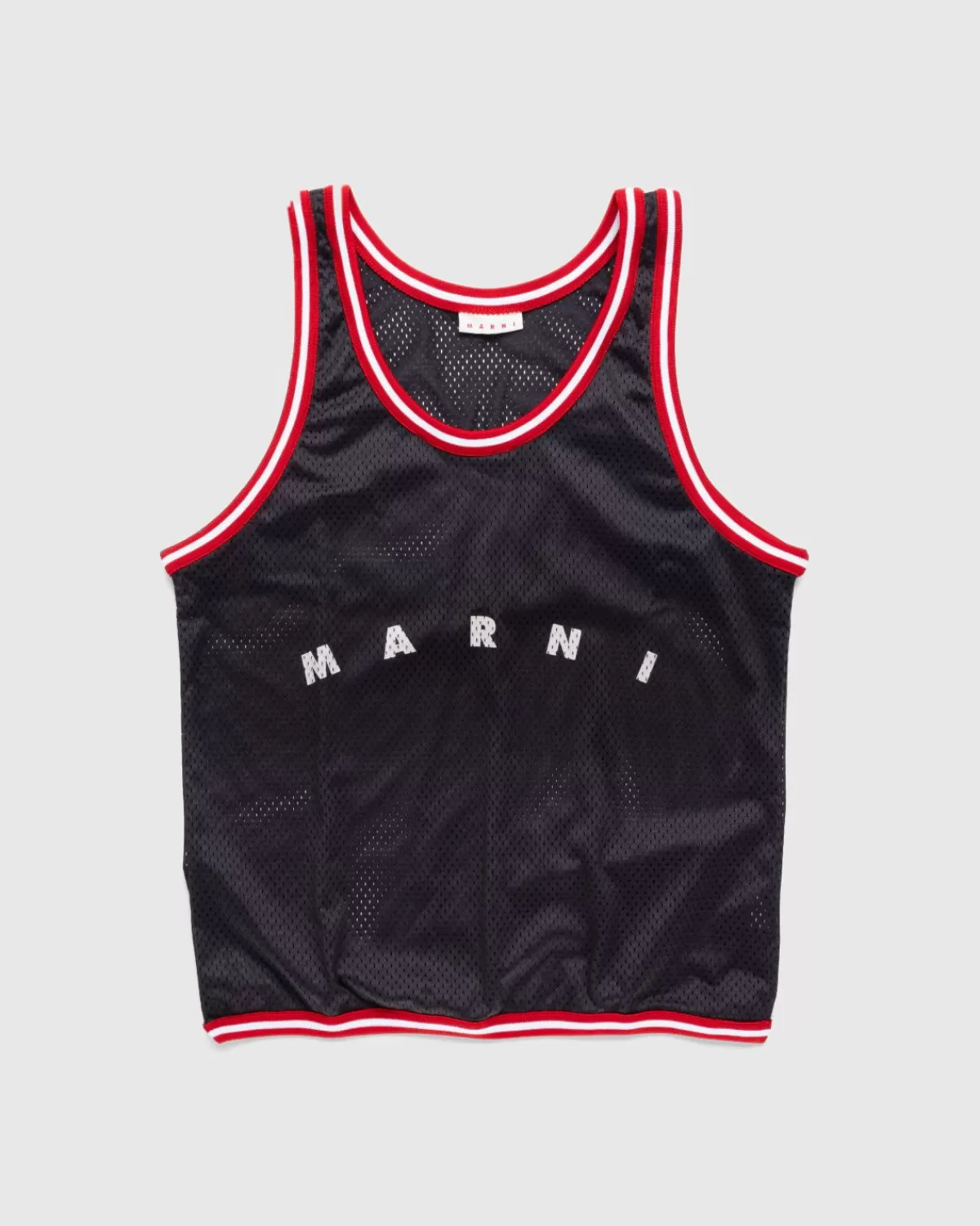 Marni Basket Tanktop Boodschappentas Zwart Fashion