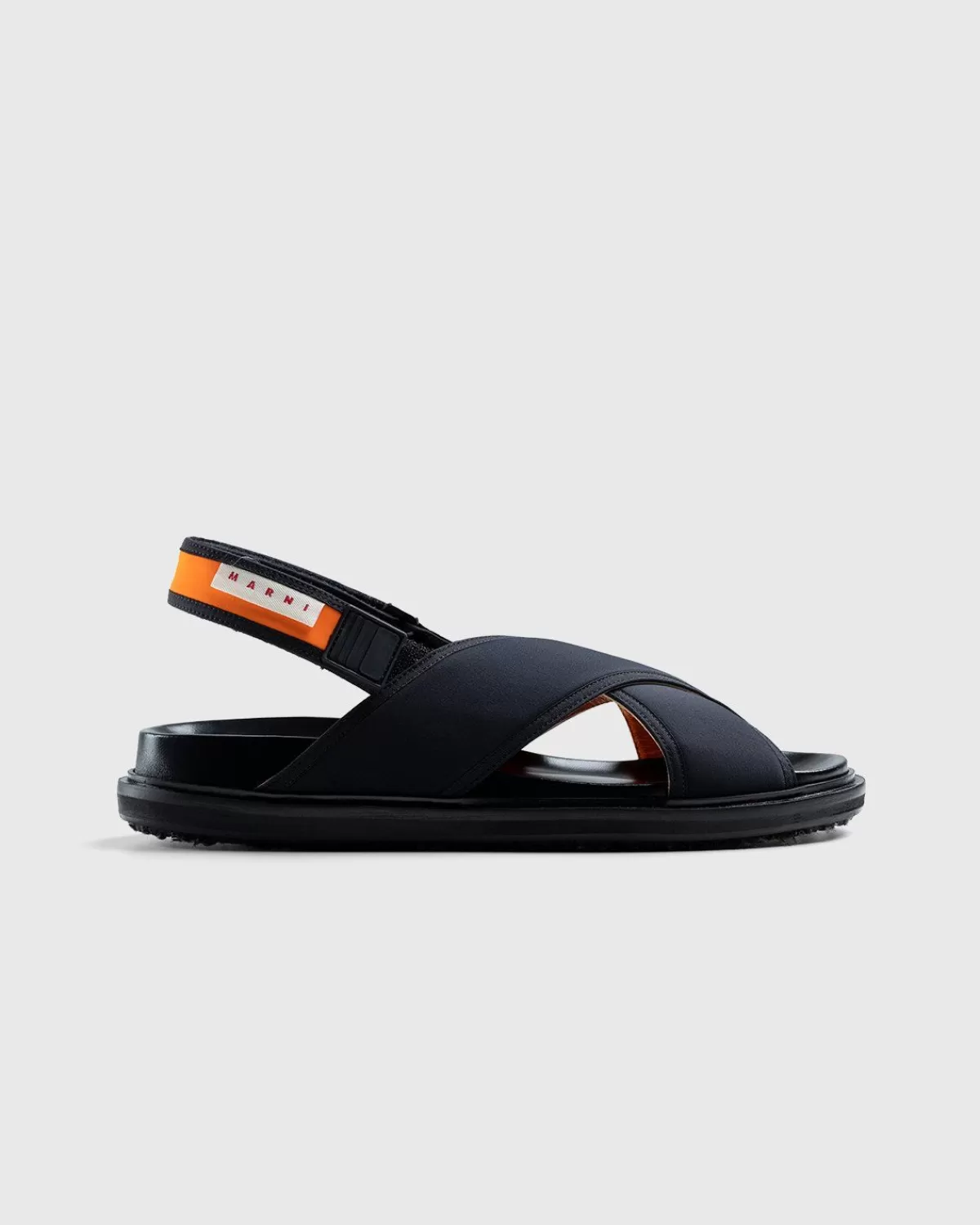 Marni Fussbett Sandalen Marine Sale