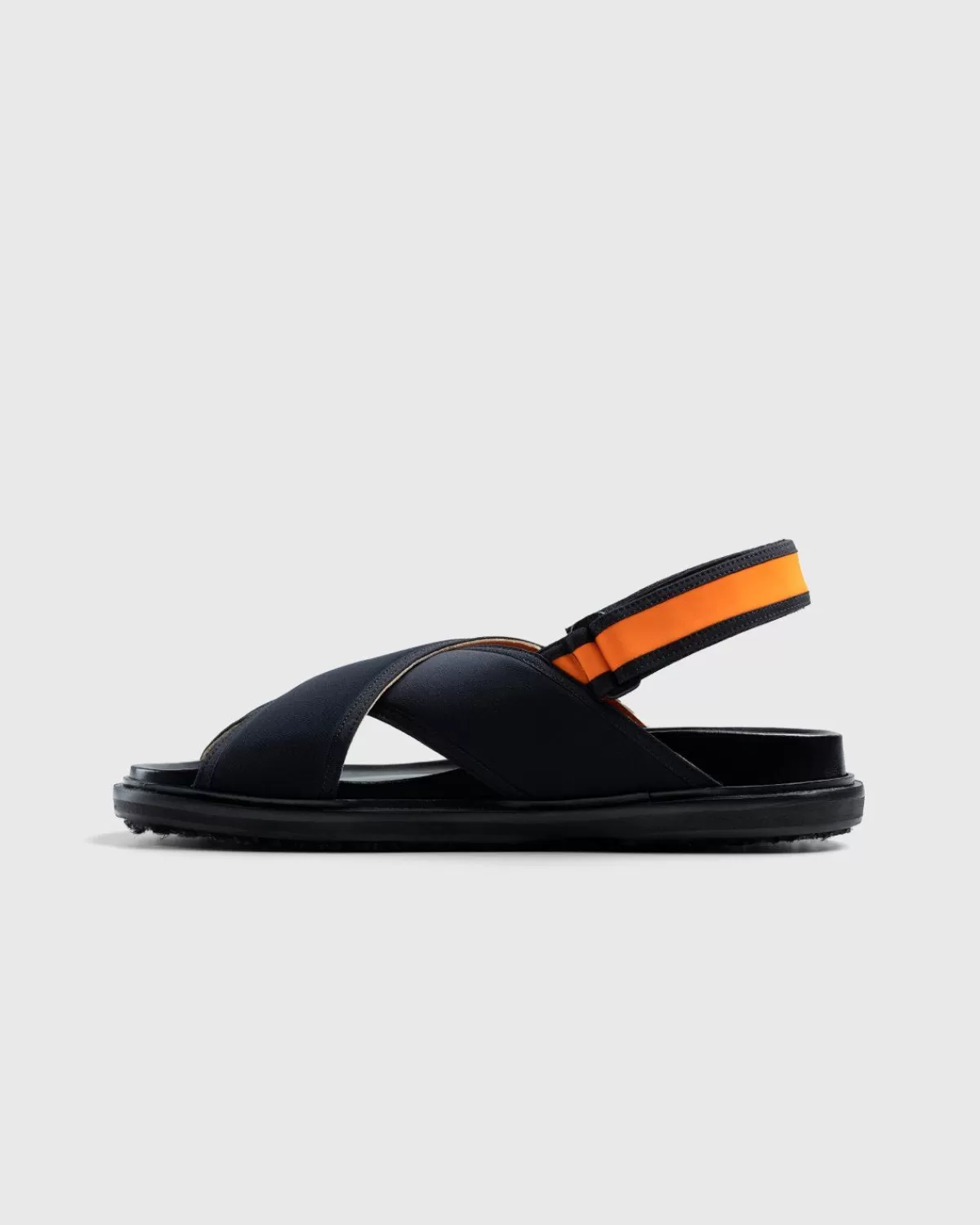 Marni Fussbett Sandalen Marine Sale