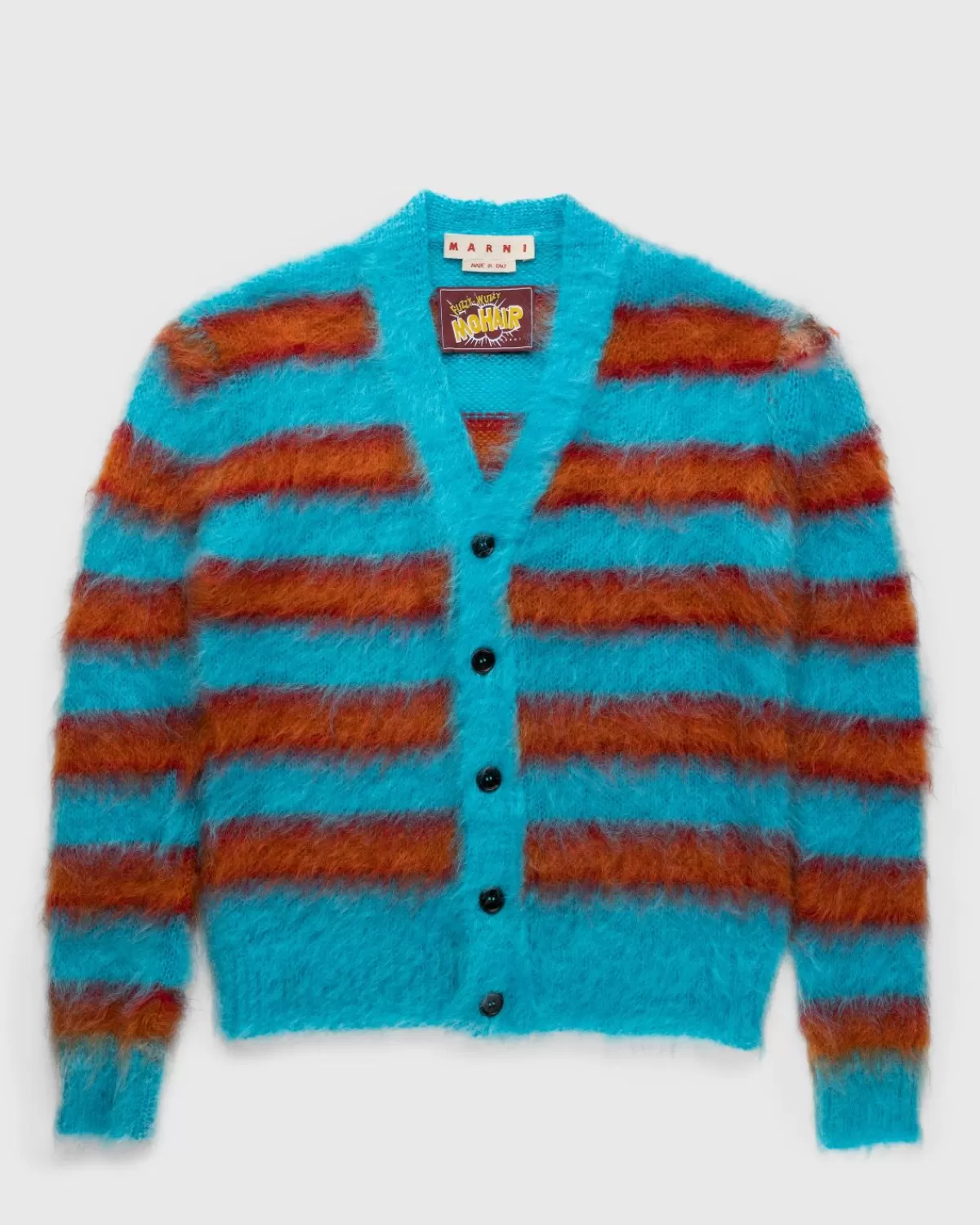 Gebreide Kleding^Marni Gestreept Mohair Vest Multi