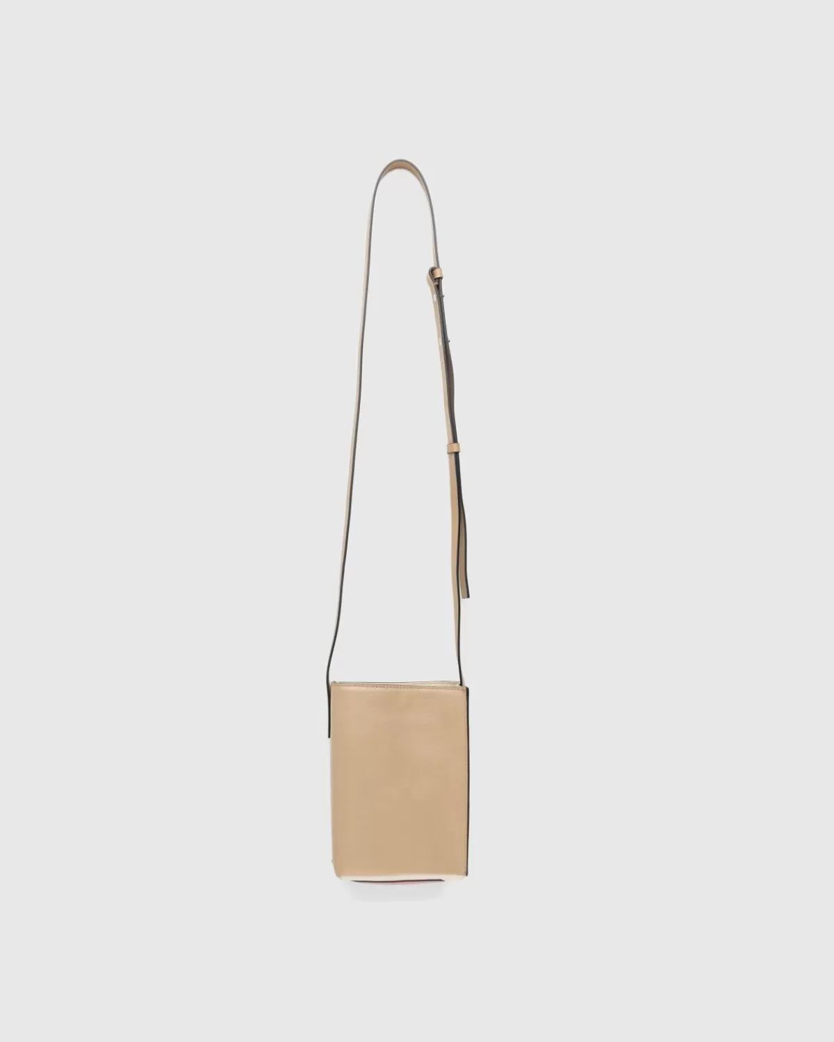 Marni Museo Nano Tas Rood/Beige Store