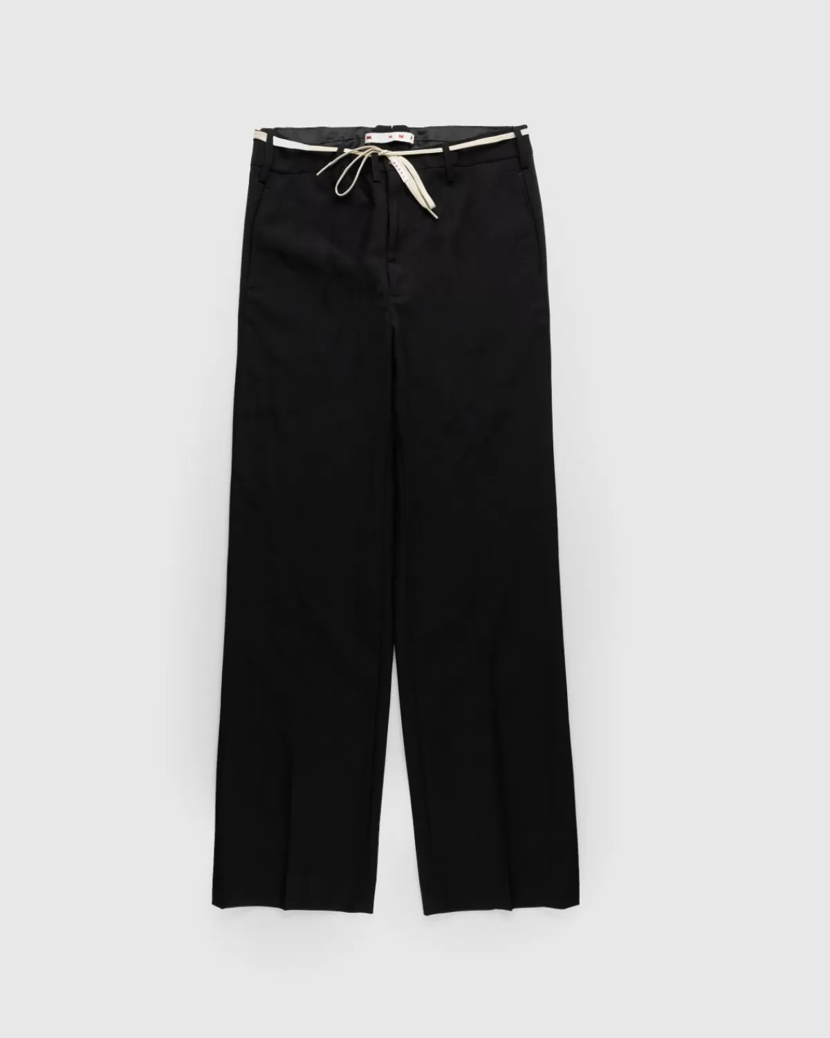 Broek^Marni Wollen Broek Zwart