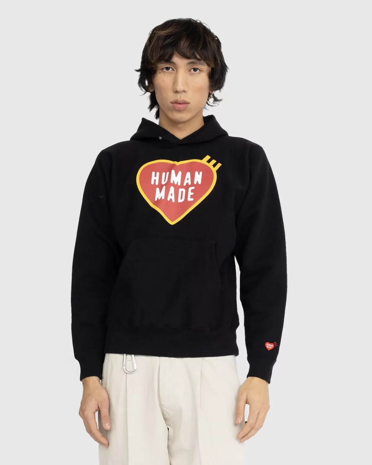 Human Made Menselijk Gemaakt - Hoodie Met Hartlogo Zwart Store