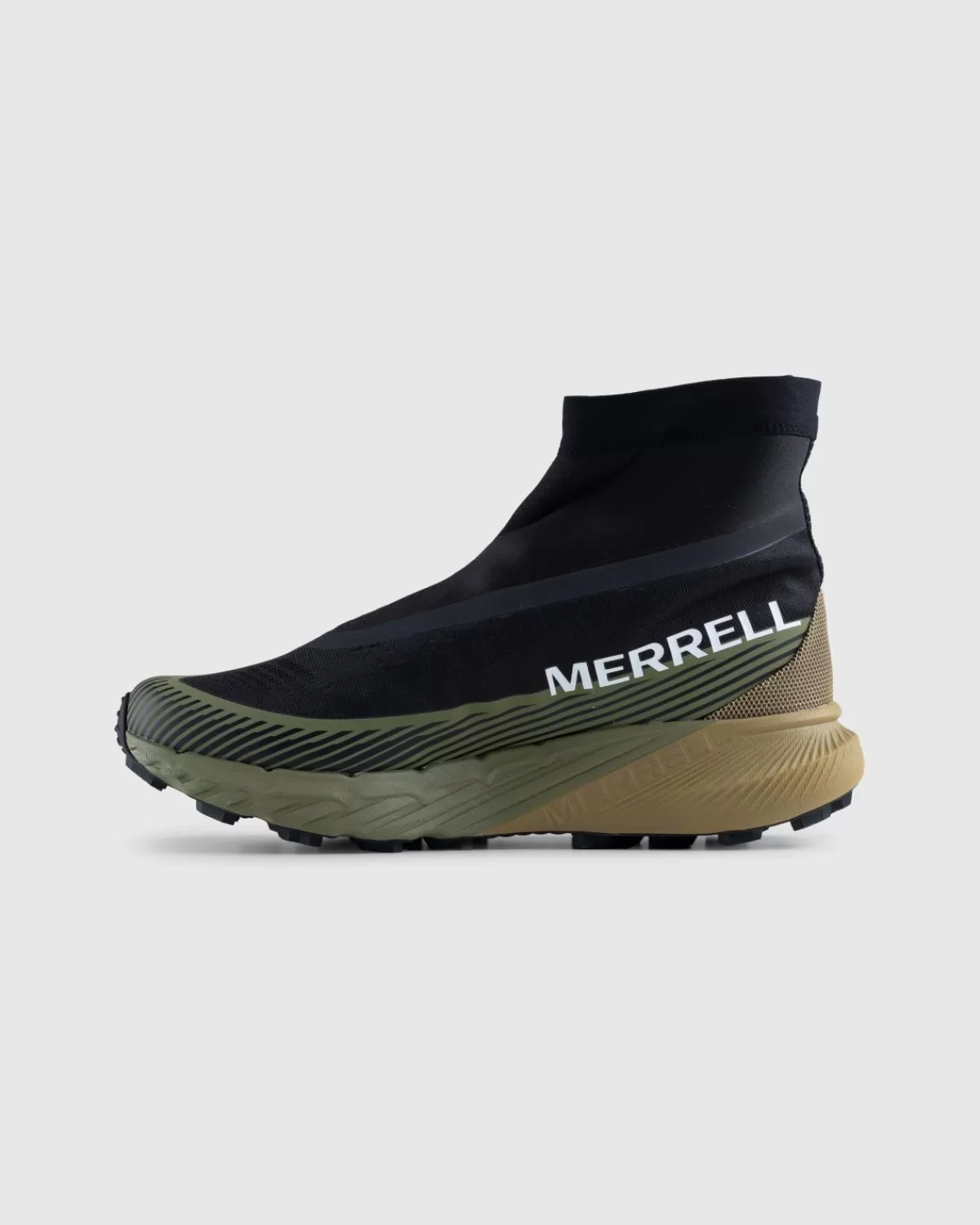 Merrell Agility Peak 5 Zero Gore-Tex Zwart/Avocado Best