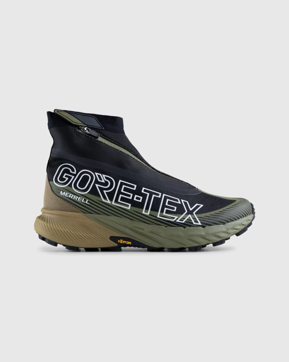 Merrell Agility Peak 5 Zero Gore-Tex Zwart/Avocado Best