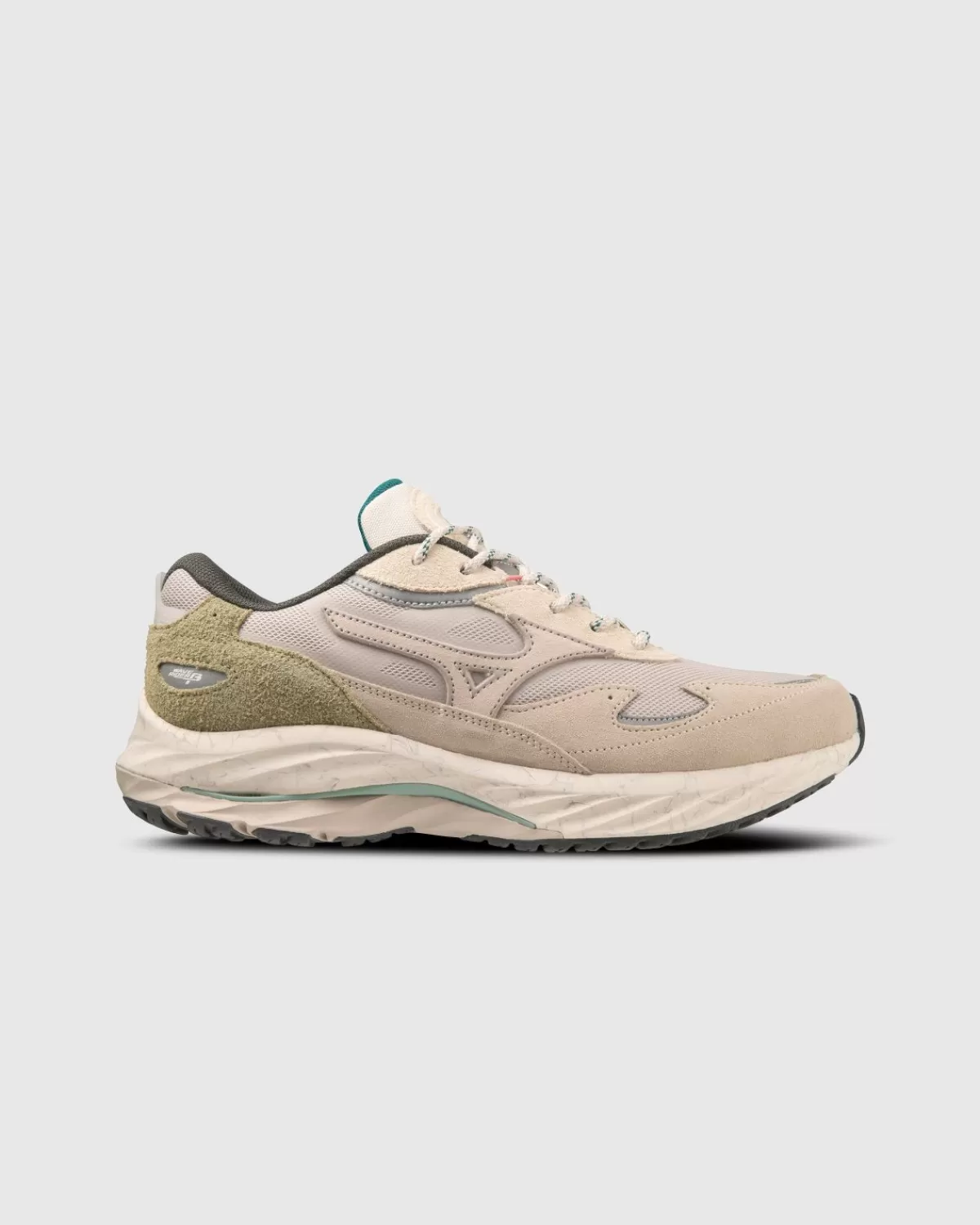 Mizuno Wave Rider Beta Zilverwolk/Wit Zand Shop