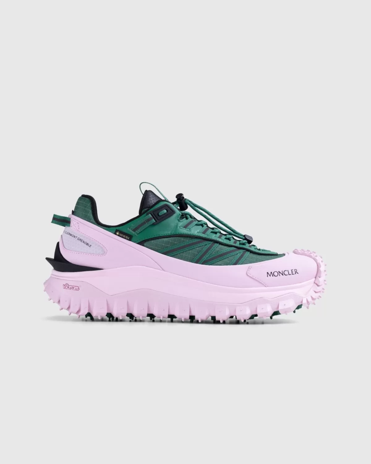 Moncler Trailgrip Gtx Lage Sneakers Groen/Roze Best