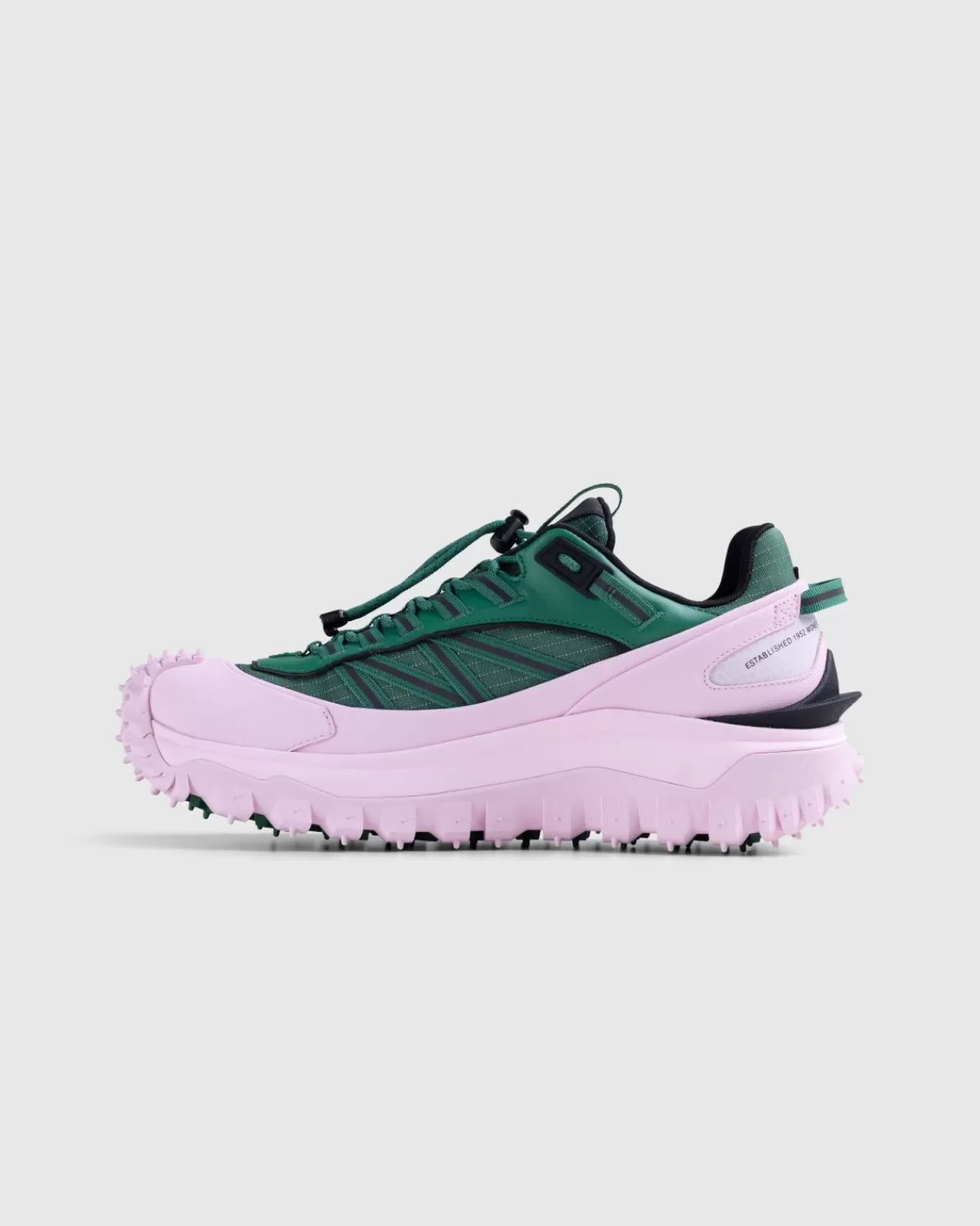 Moncler Trailgrip Gtx Lage Sneakers Groen/Roze Best