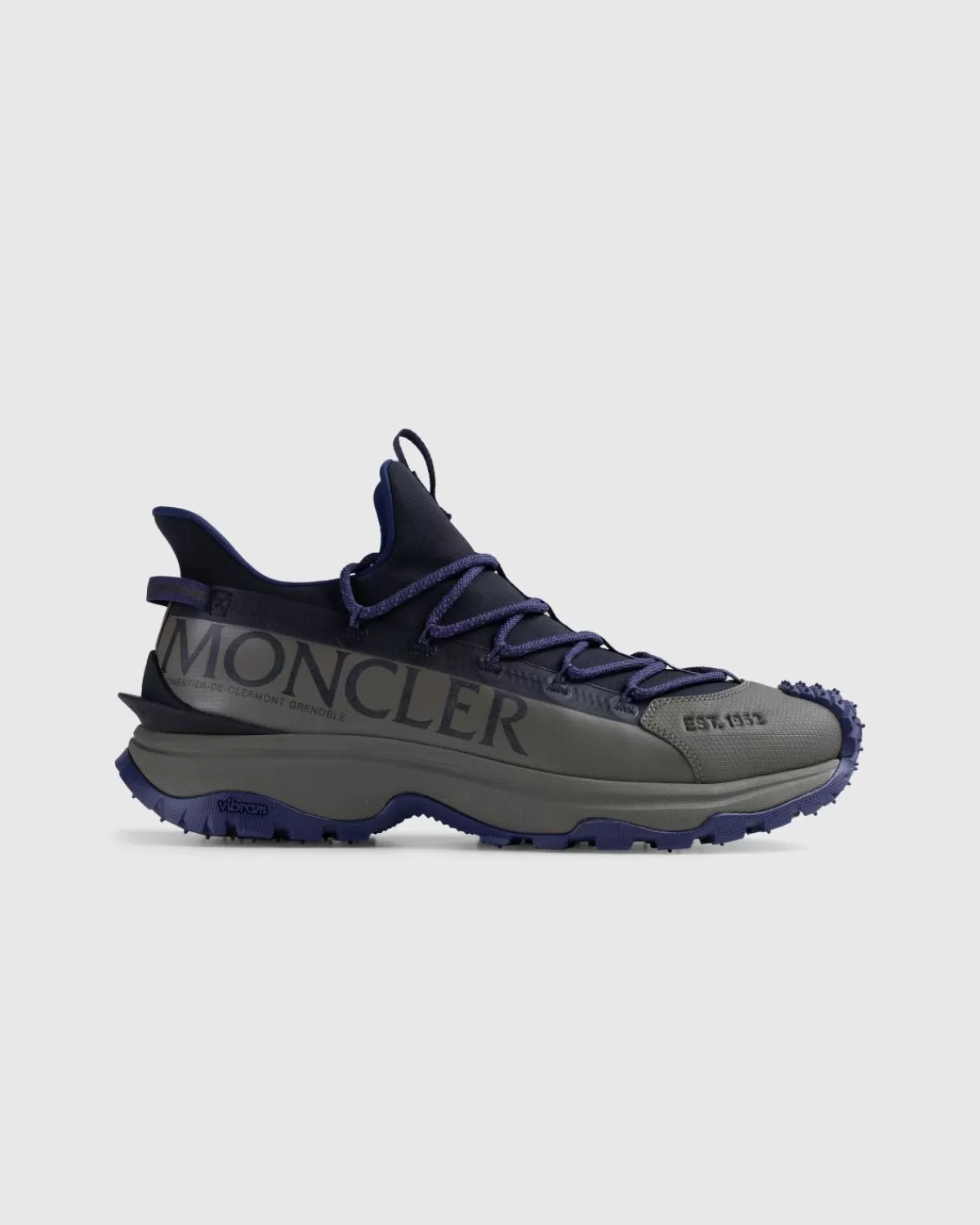 Moncler Trailgrip Lite 2 Sneakers Blauw/Olijfgroen Shop