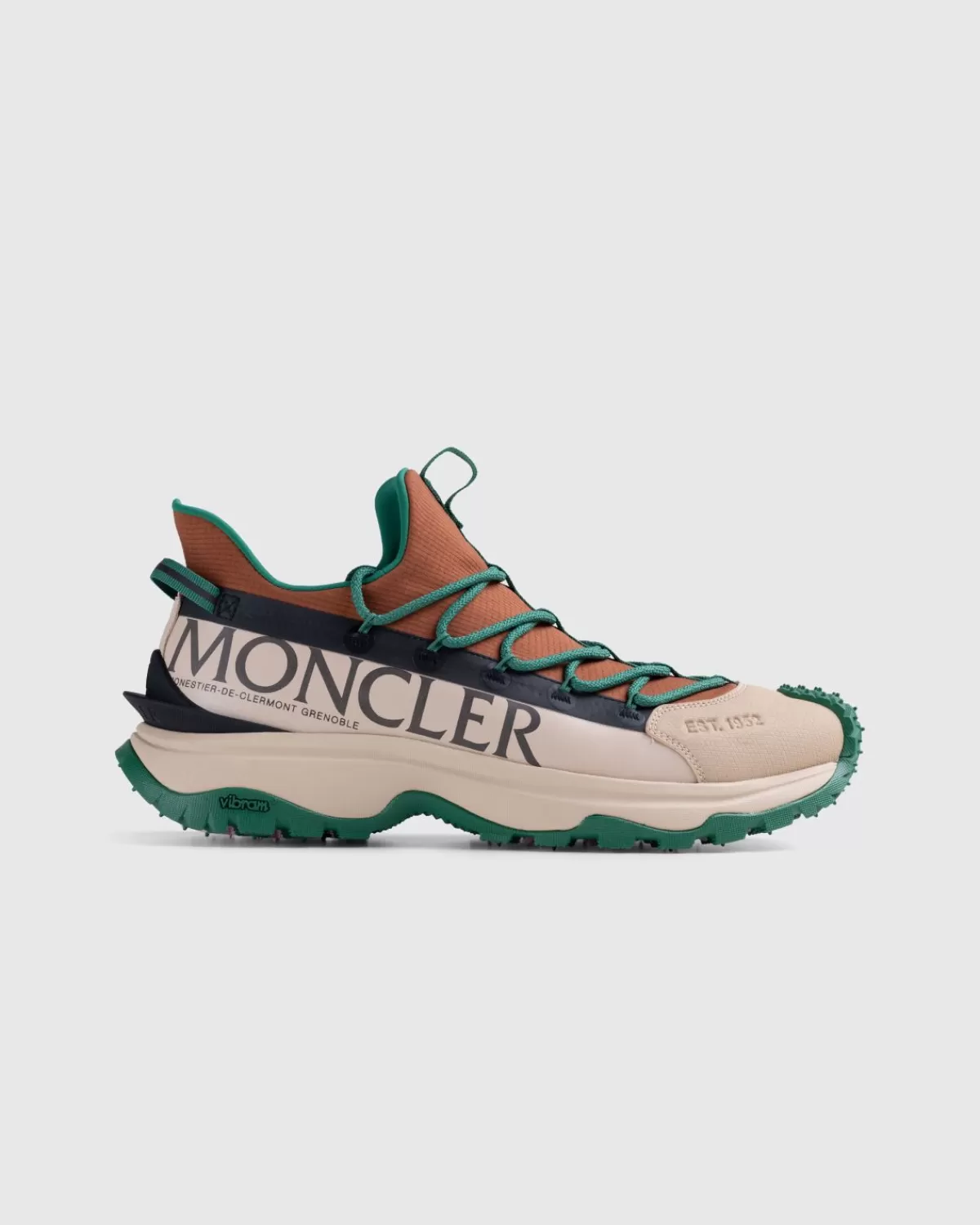 Moncler Trailgrip Lite 2 Sneakers Bruin/Groen Shop