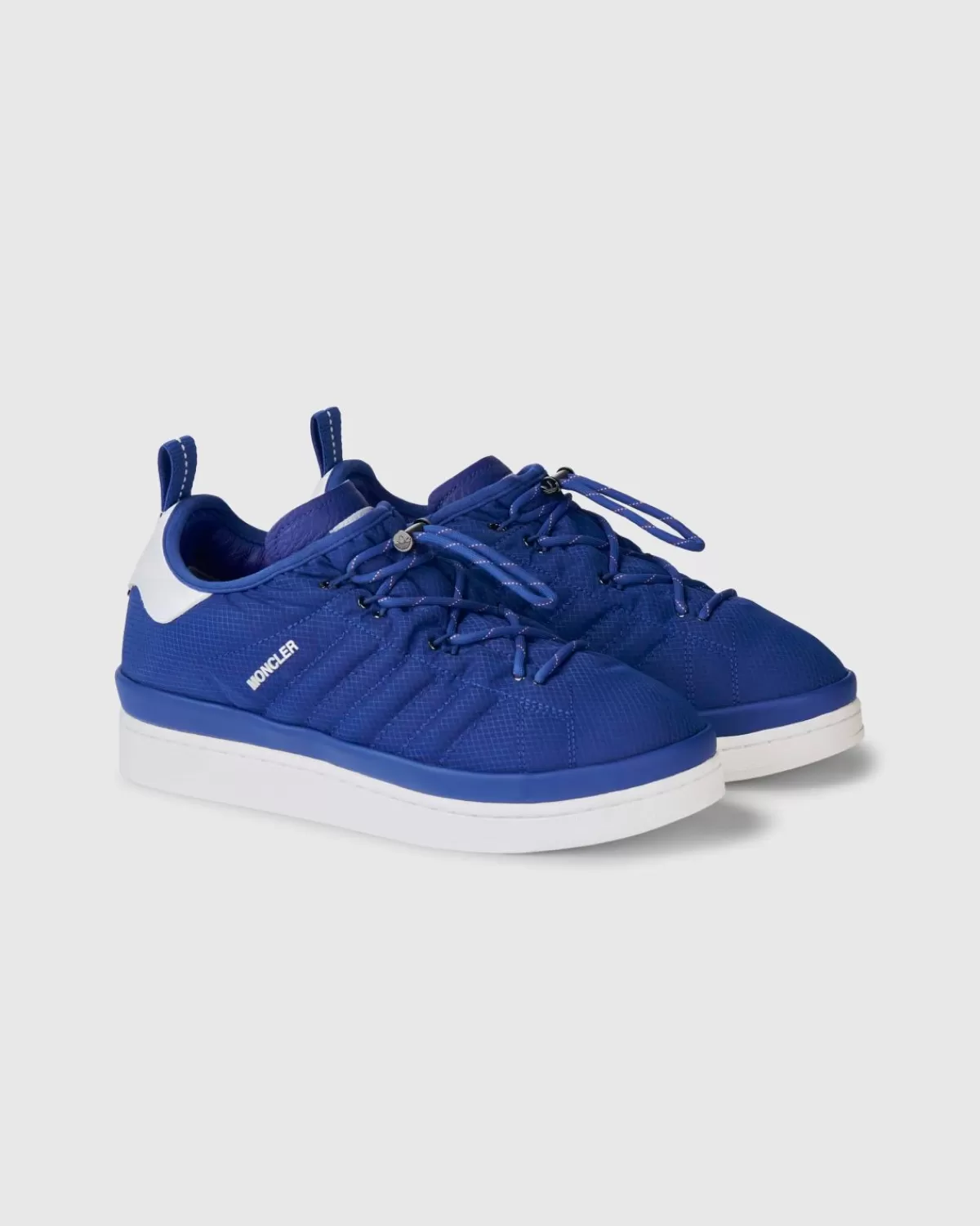 Moncler X Adidas Originals Campusschoenen Koningsblauw Fashion