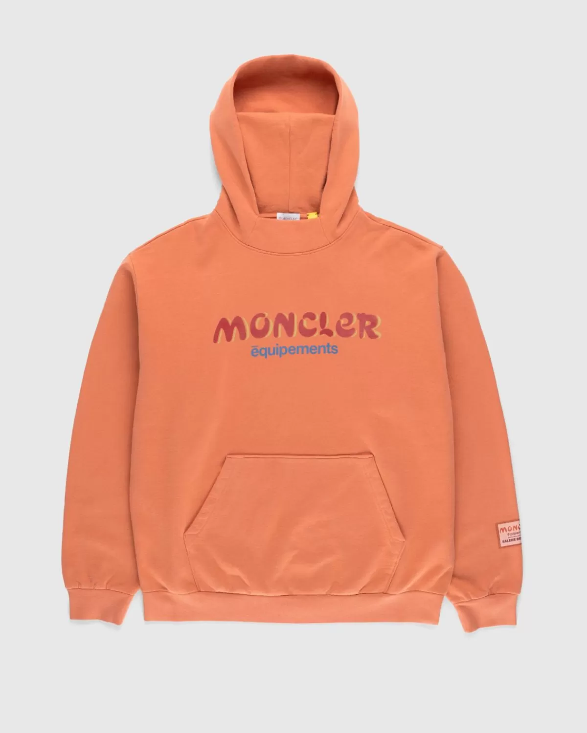 Gebreide Kleding^Moncler X Salehe Bembury Logo-Hoodie Beige