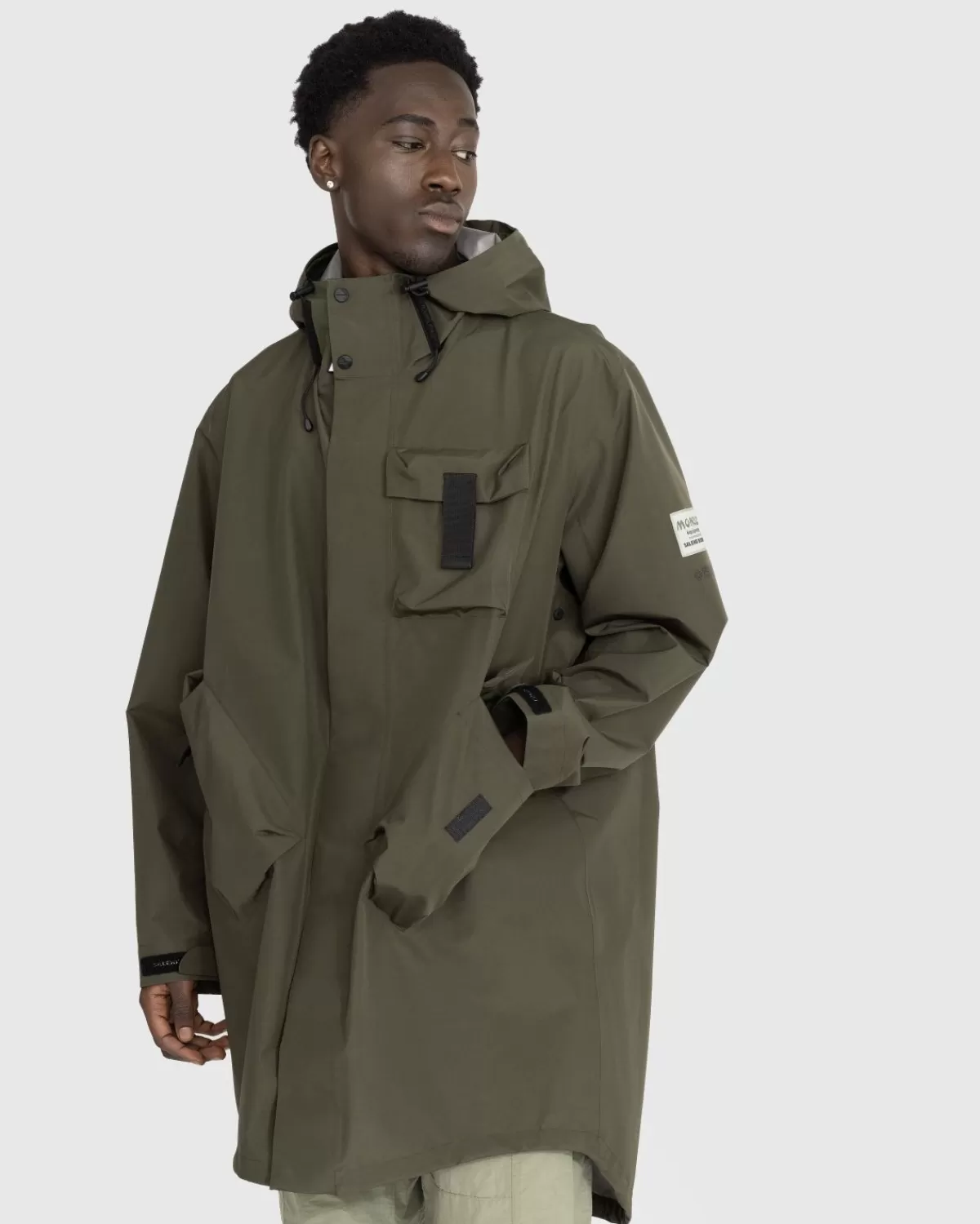 Bovenkleding^Moncler X Salehe Bembury Menger Parka Groen