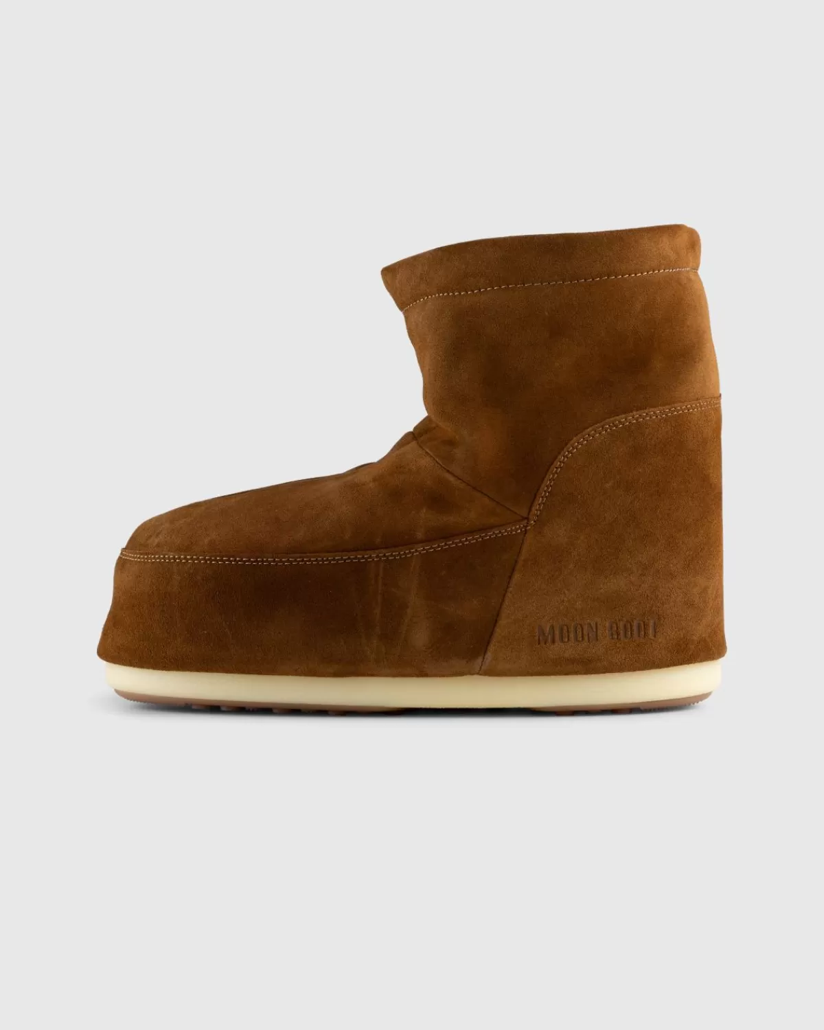 Moon Boot Icon Low Laarzen Zonder Veters Bruin Suede Best Sale