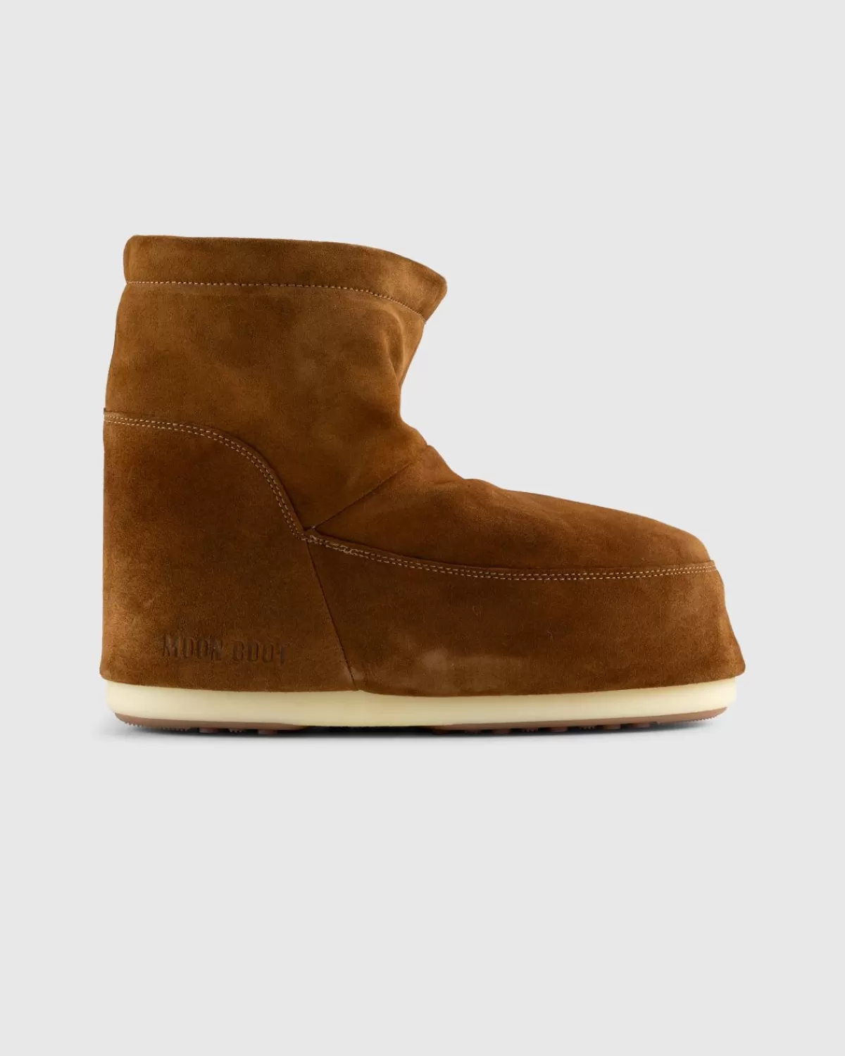 Moon Boot Icon Low Laarzen Zonder Veters Bruin Suede Best Sale