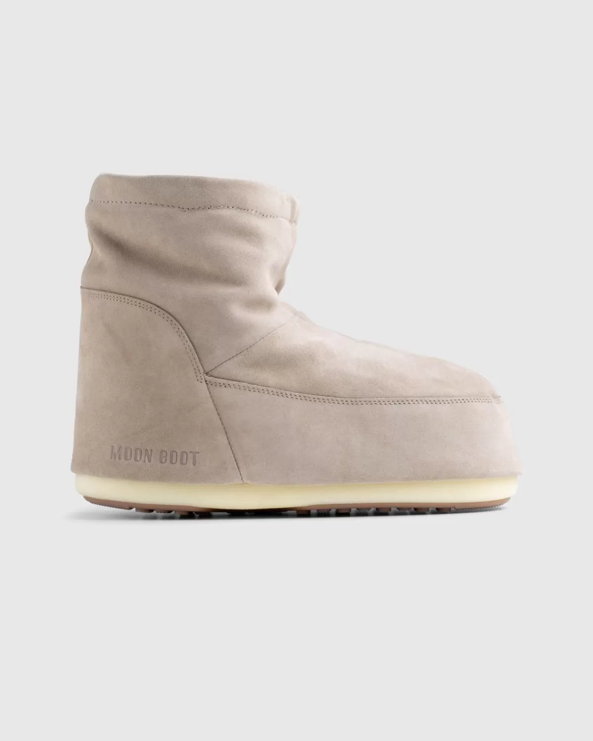 Moon Boot Icon Low Laarzen Zonder Veters Zandsuede New