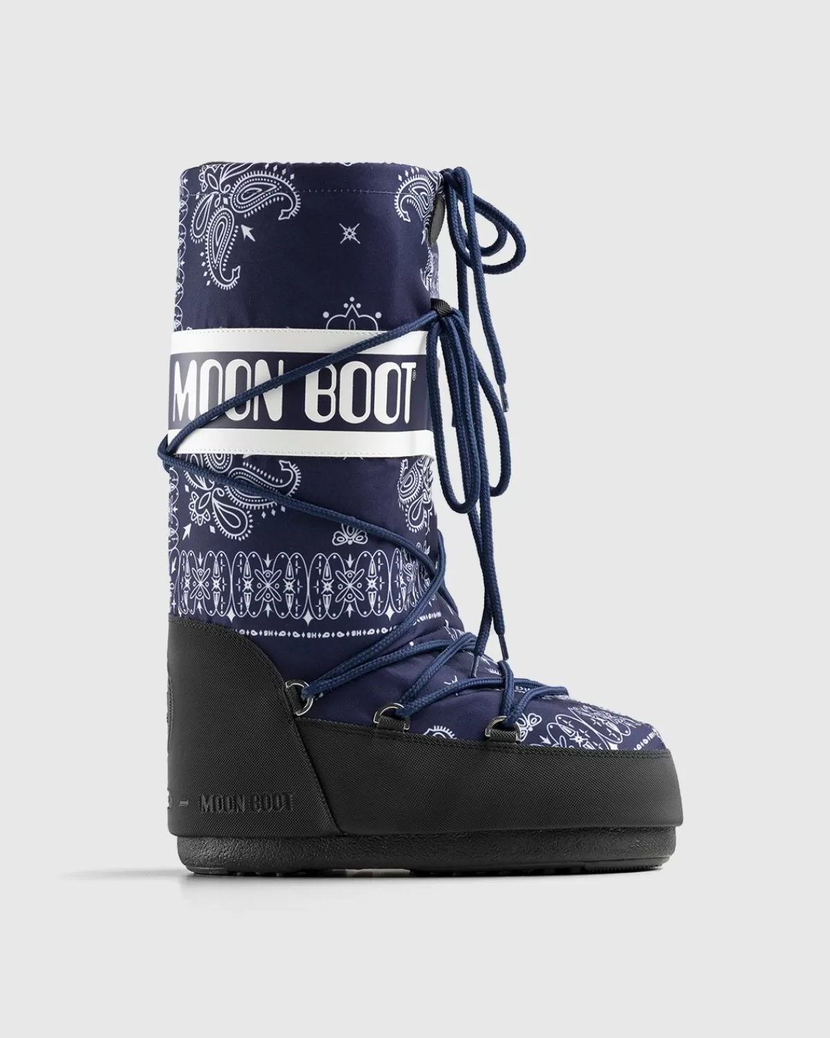 Moon Boot X Highsnobiety Icon Boot Bandana Blauw Flash Sale