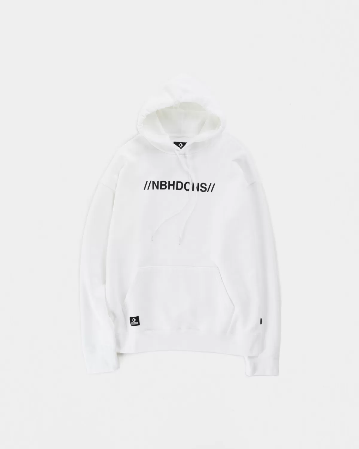 NBHD X Converse Witte Hoodie Discount