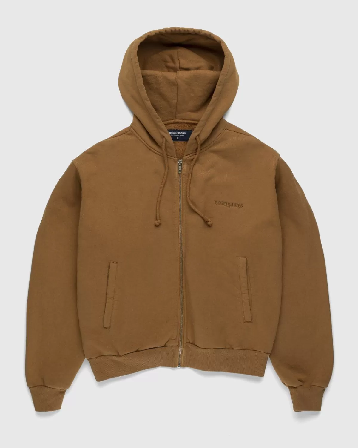 Noon Goons High Tide Zip Hoodie Caramel Outlet