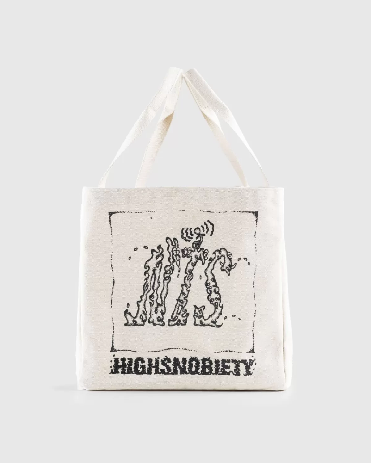 NTS X Highsnobiety Canvas Tas Met Platenopslag Naturel New