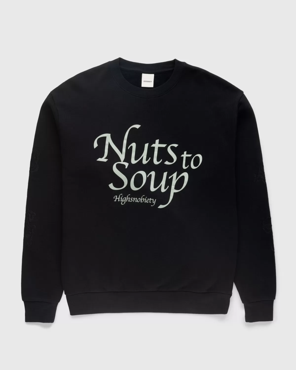 Gebreide Kleding^NTS X Highsnobiety Nuts To Soup Crewneck Zwart