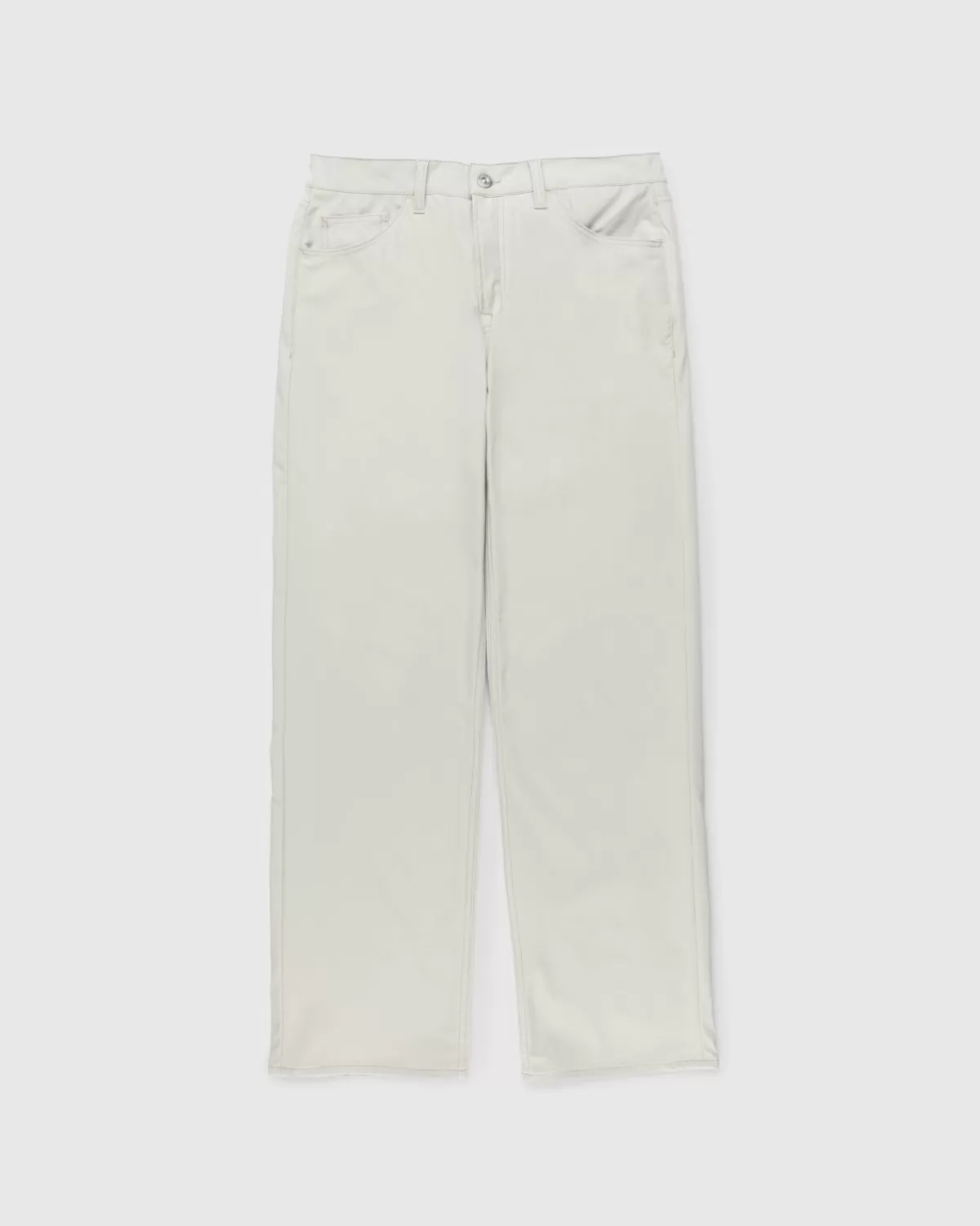 Broek^Our Legacy Onze Erfenis: Formeel Gesneden Stoffige Witte Gedempte Scuba