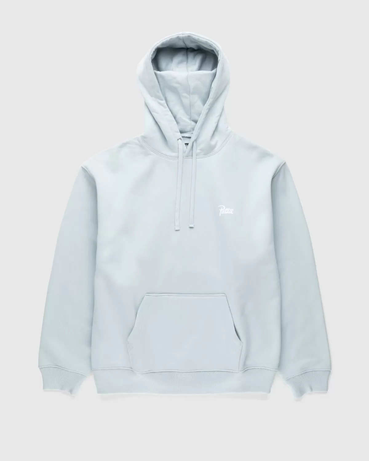 Patta Basic Capuchon Trui Parelblauw Best Sale