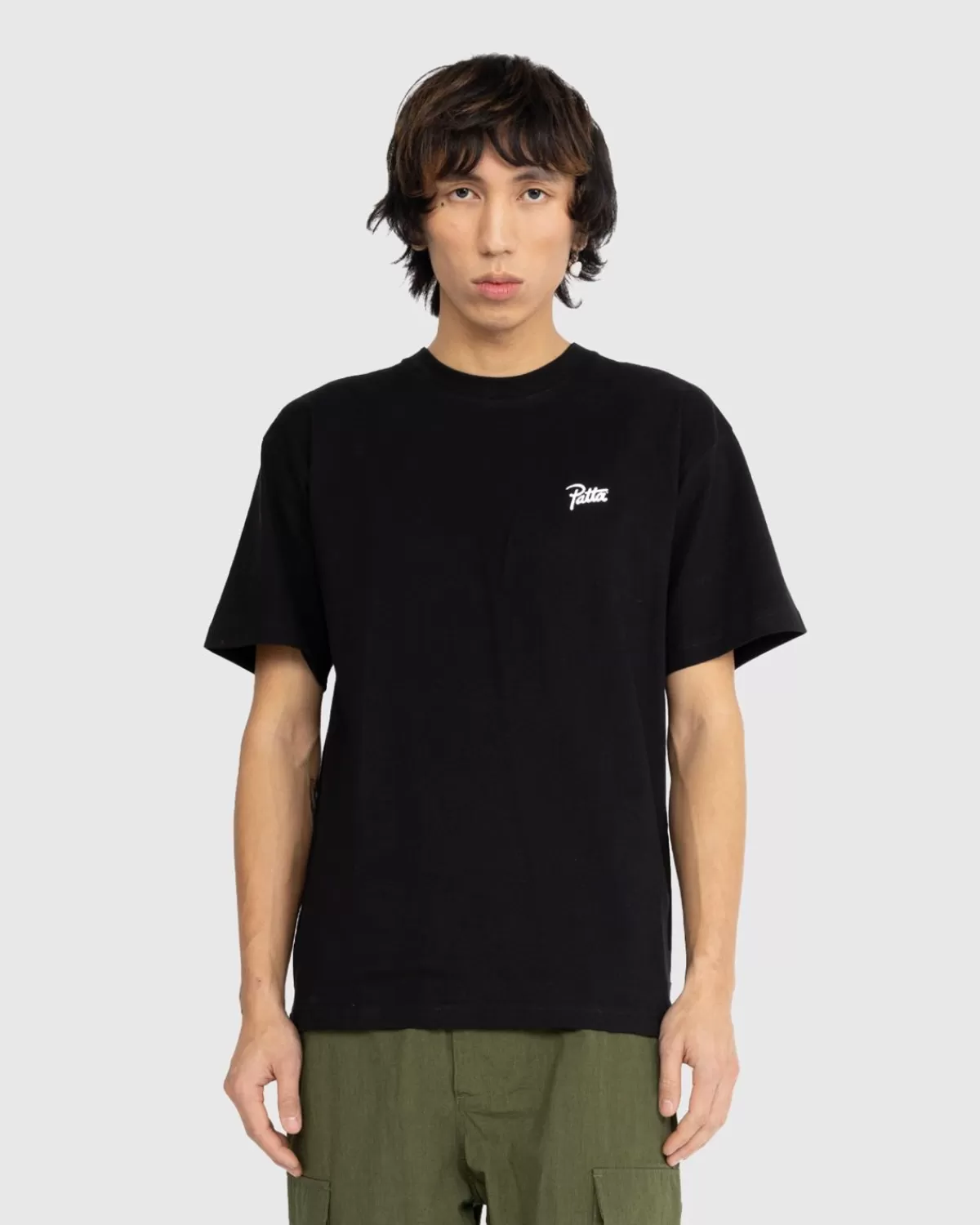 Patta Dieren T-Shirt Zwart Fashion