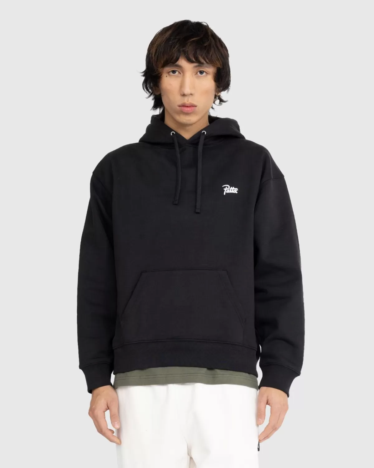 Patta Forever And Always Boxy Hoodie Zwart New