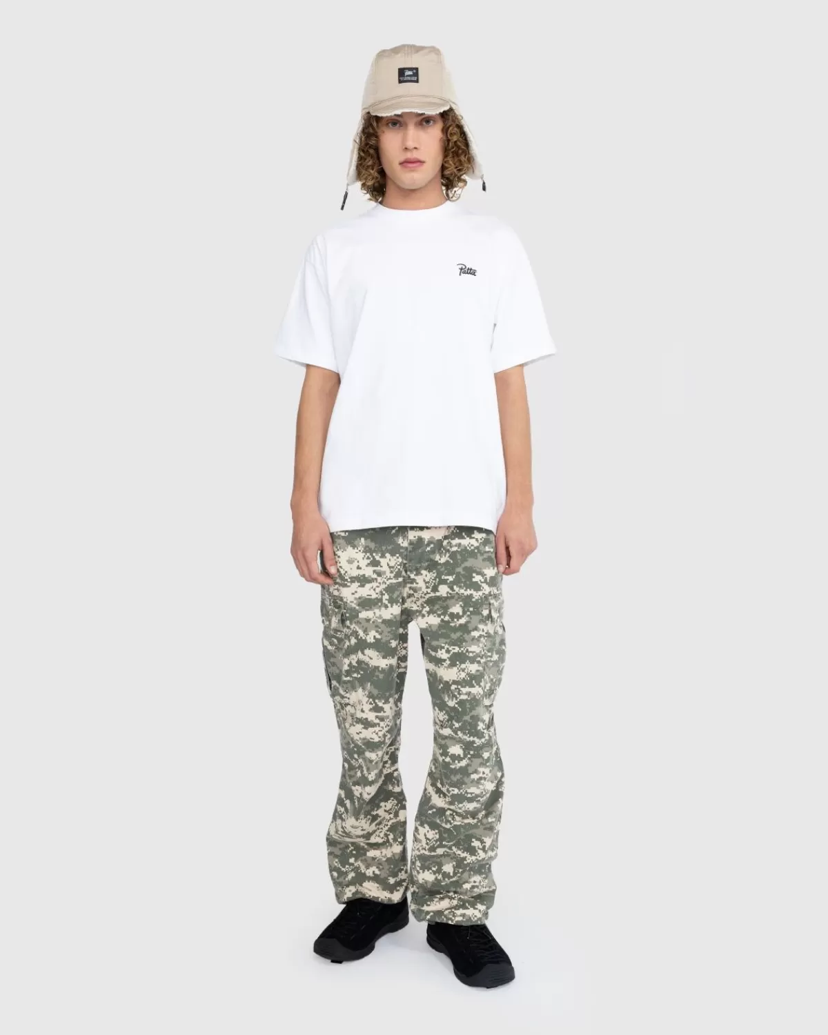 Patta Reflect And Manifest Washed T-Shirt Wit Shop