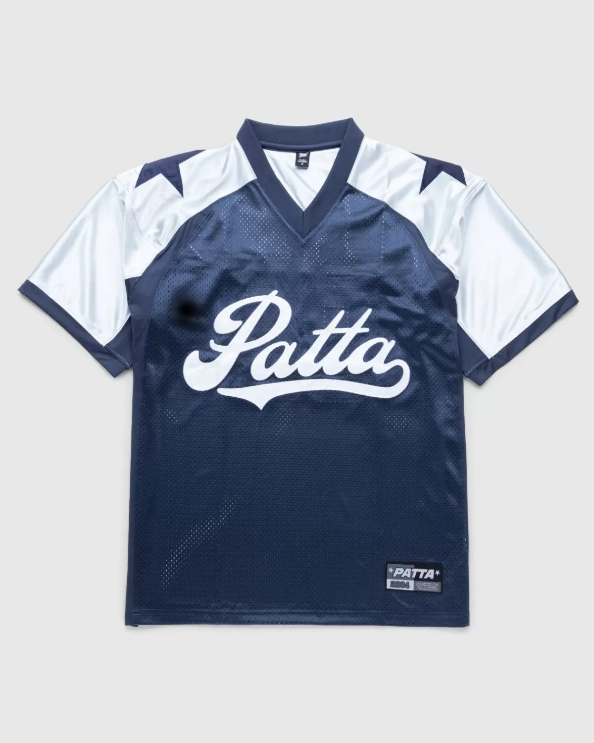 Patta Respect Voetbalshirt Blue Nights/Pearl Blue New