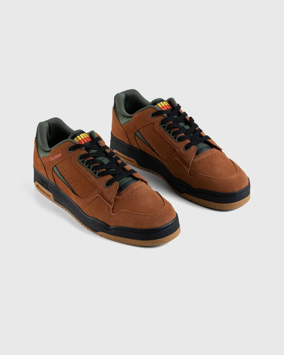 Puma X Butter Goods Suede Slipstream Lo Mokka Bisque/ Zwart/Tijm New