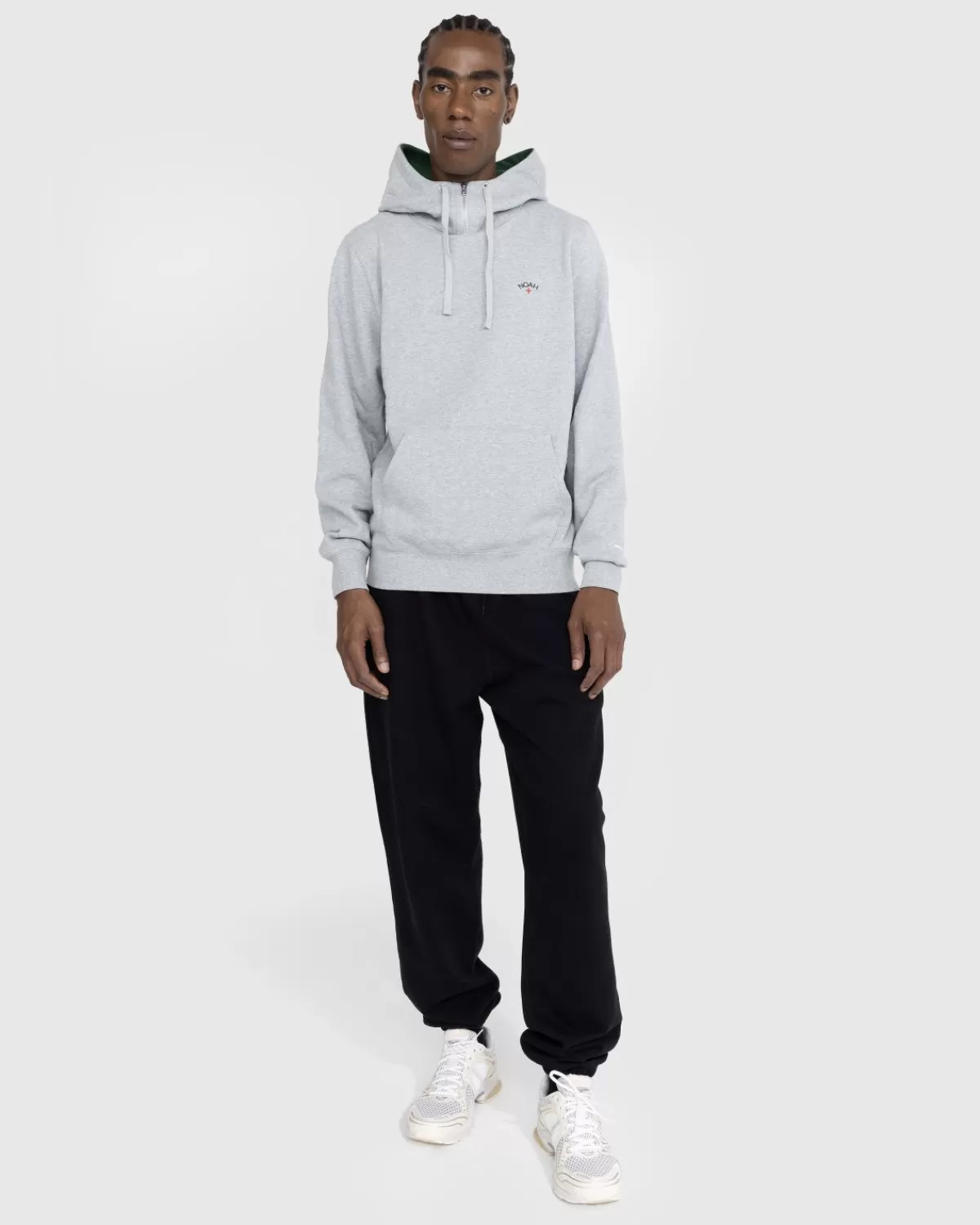 Puma X Noah Hoodie Met Kwartrits Grijs Fashion