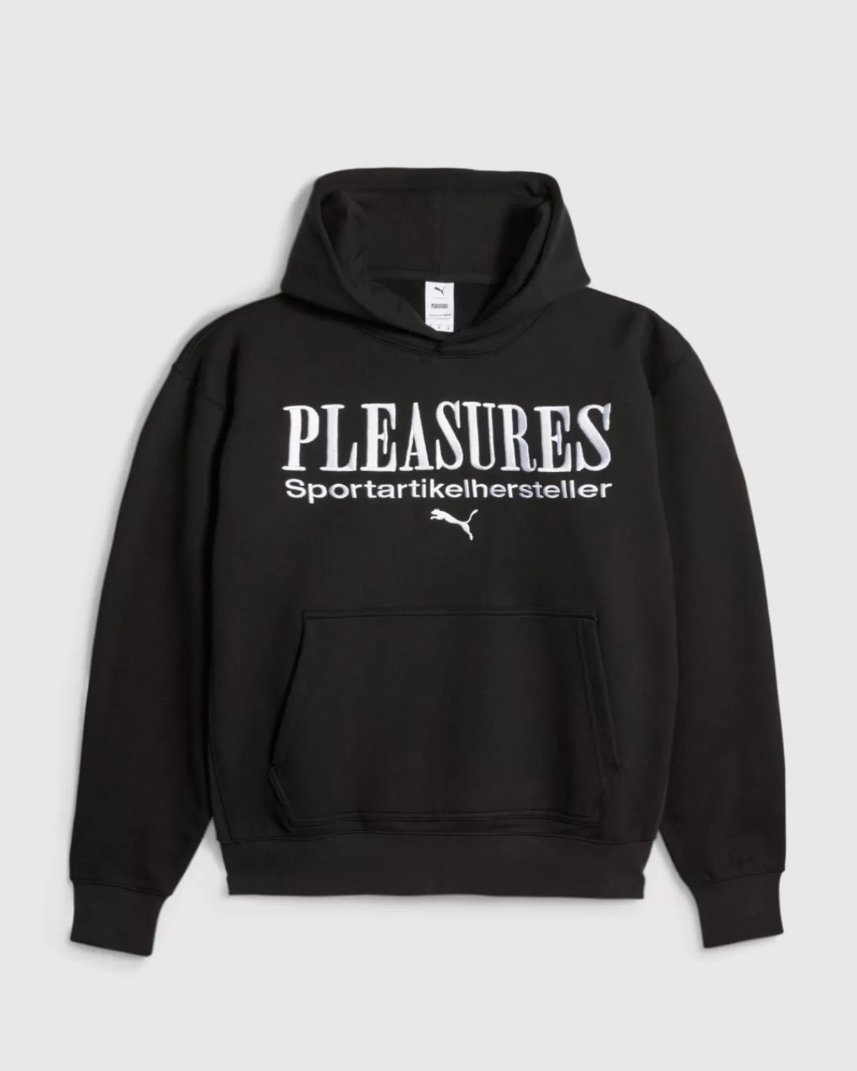 Puma X Pleasures Logo-Hoodie Zwart Online