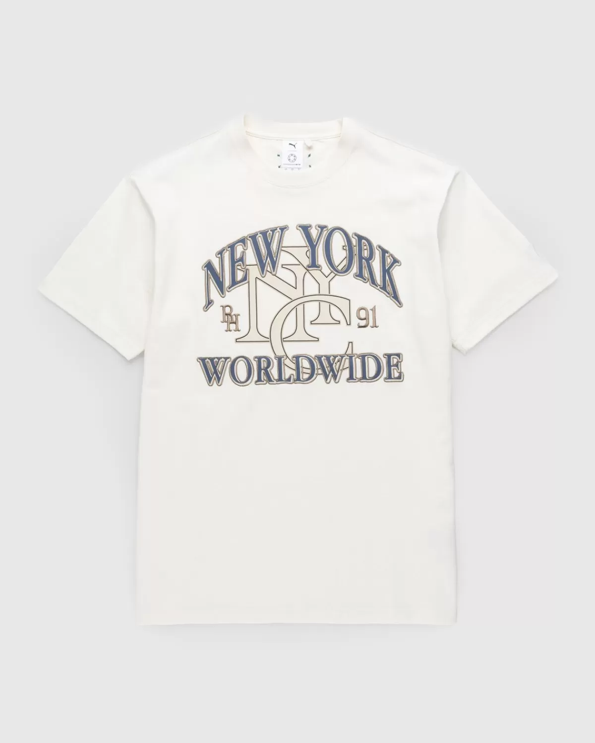 Puma X Rhuigi Zwaar Grafisch T-Shirt Beige Shop