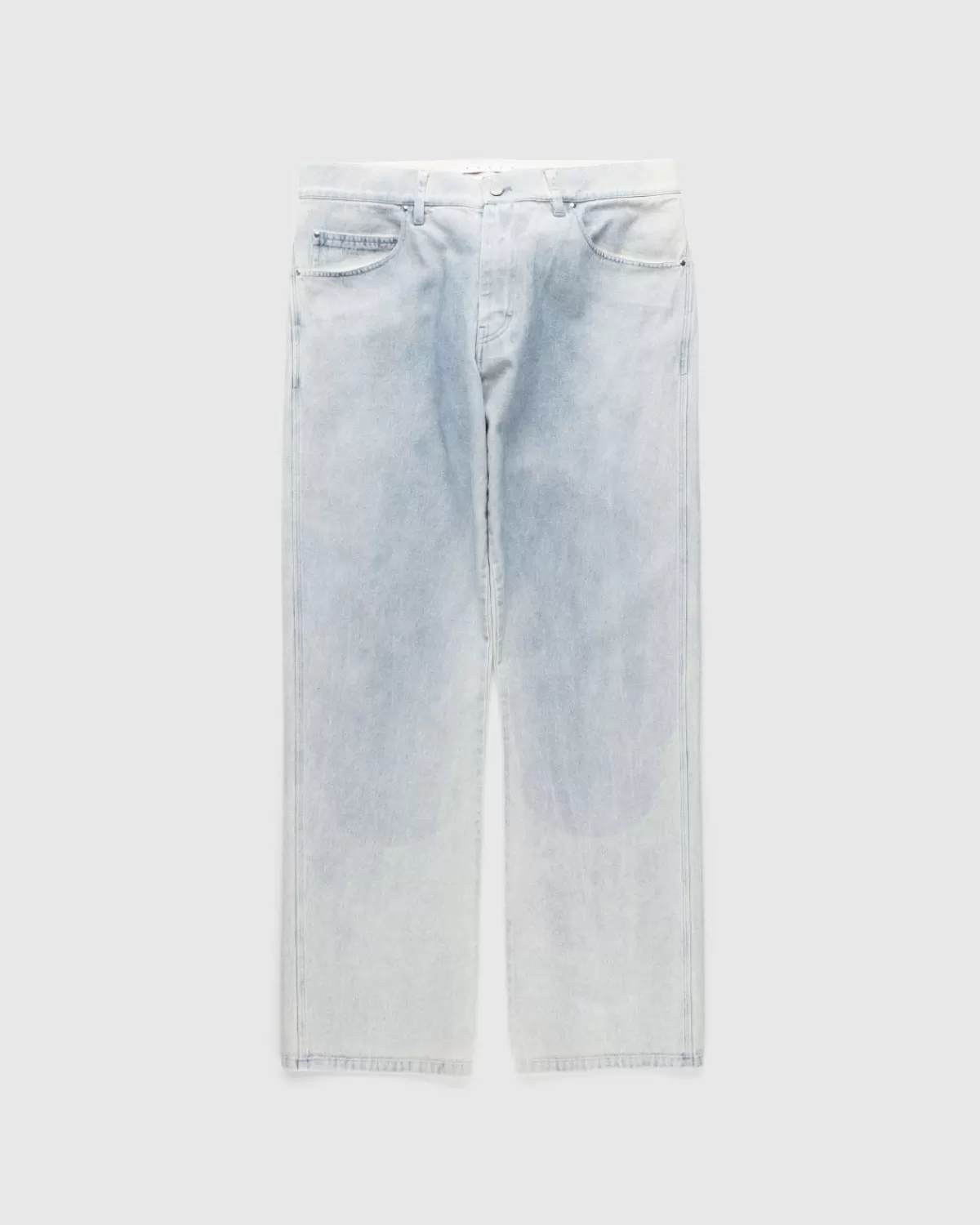 Broek^RANRA Mokollur-Jeans, Gewassen Indigo